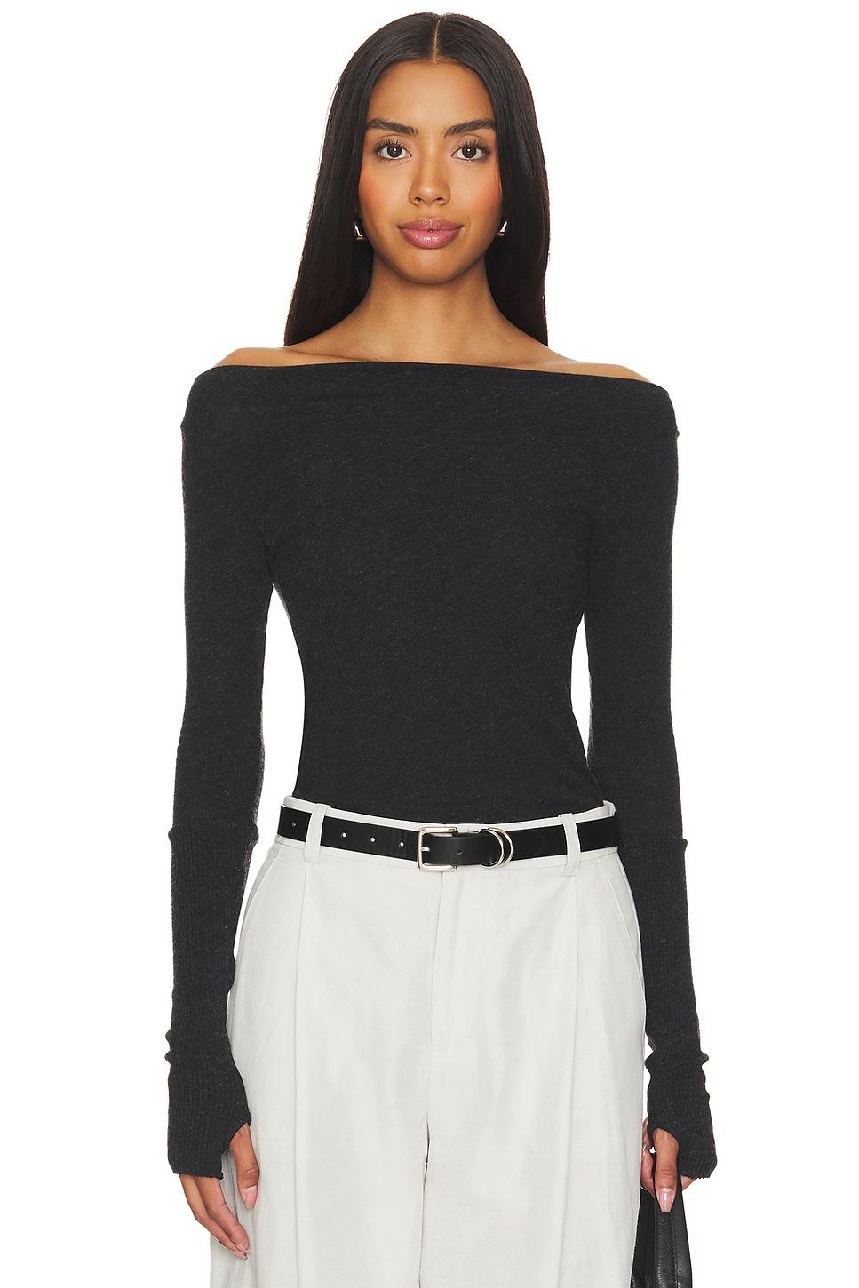 cashmere boatneck top