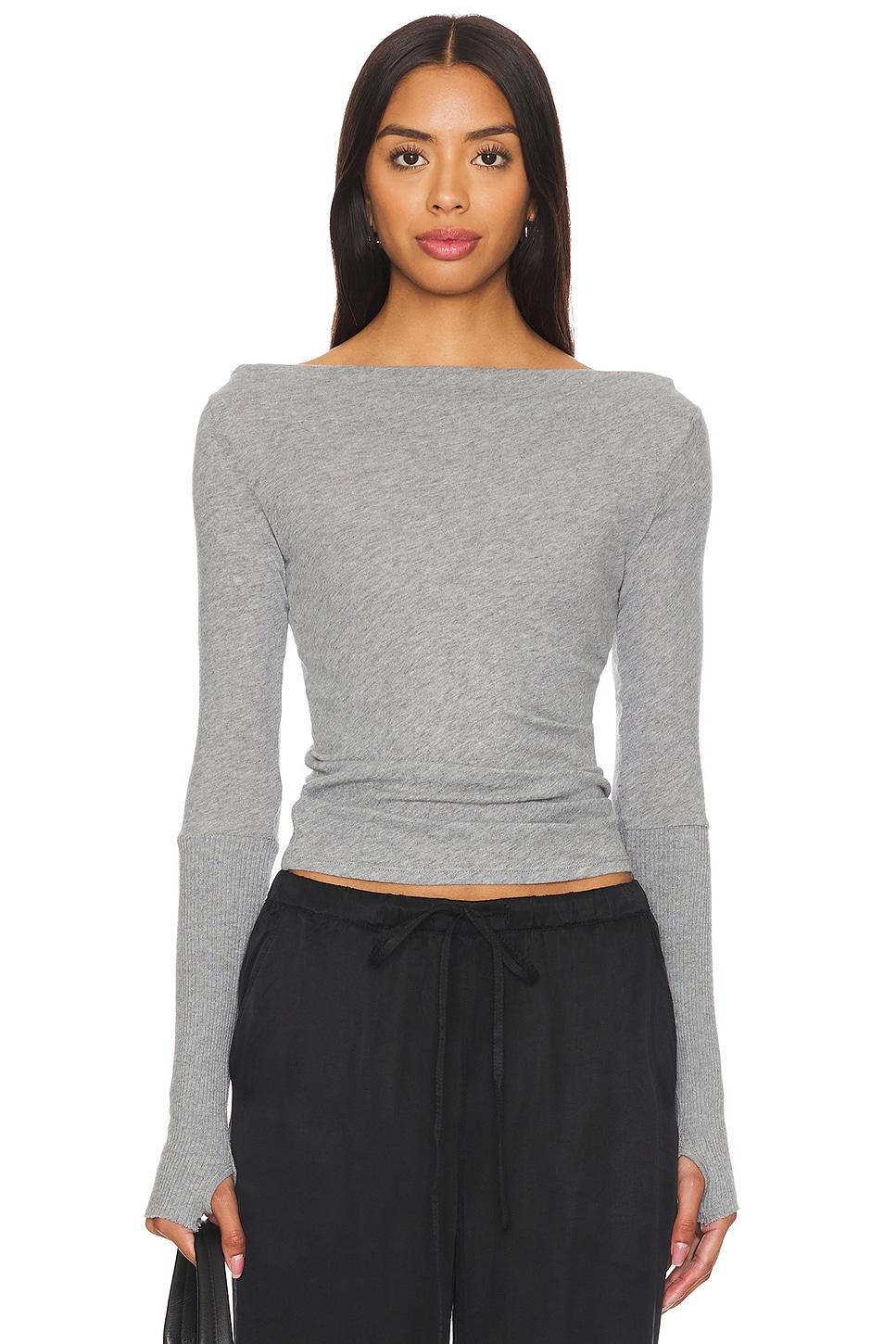 cashmere boatneck top