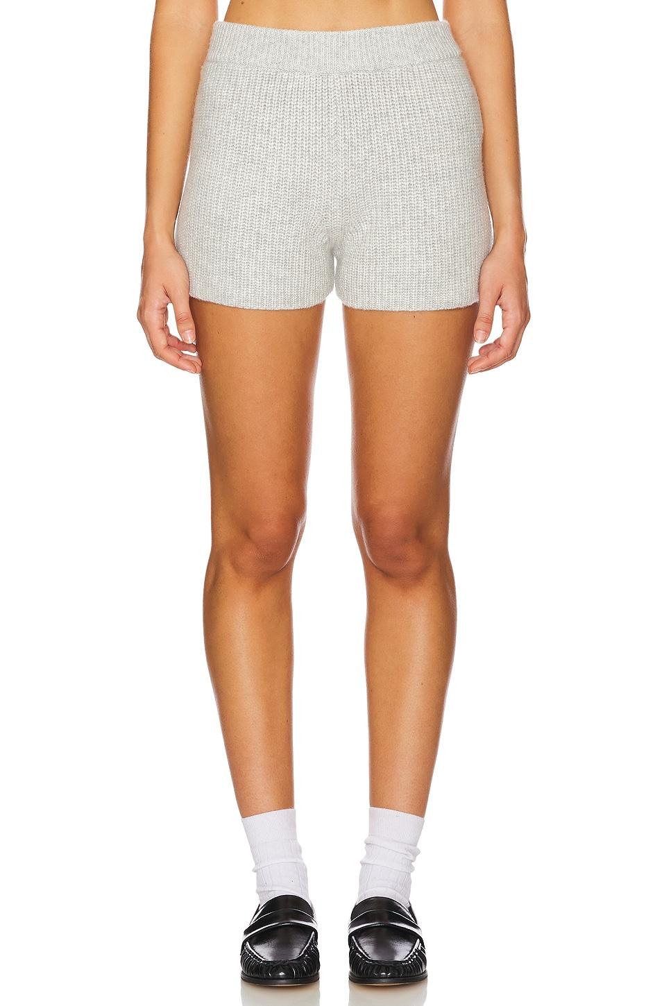 cashmere cable knit short