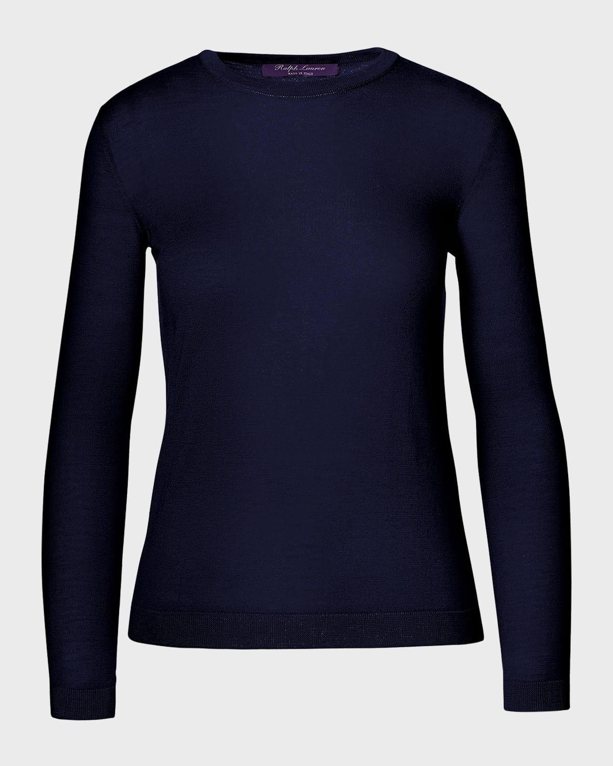 cashmere crewneck sweater