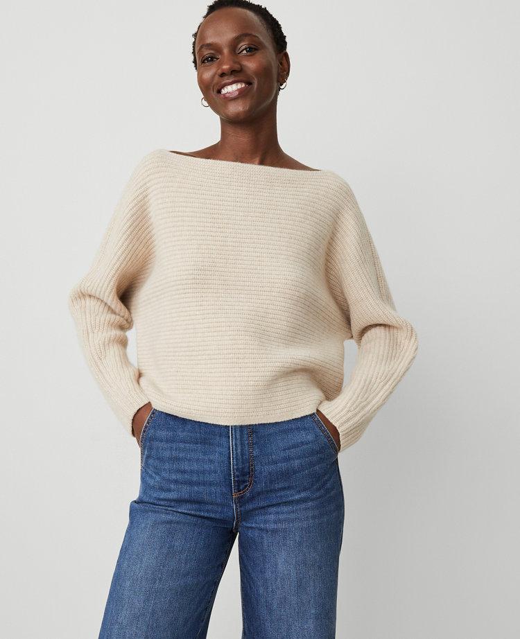 cashmere dolman sweater