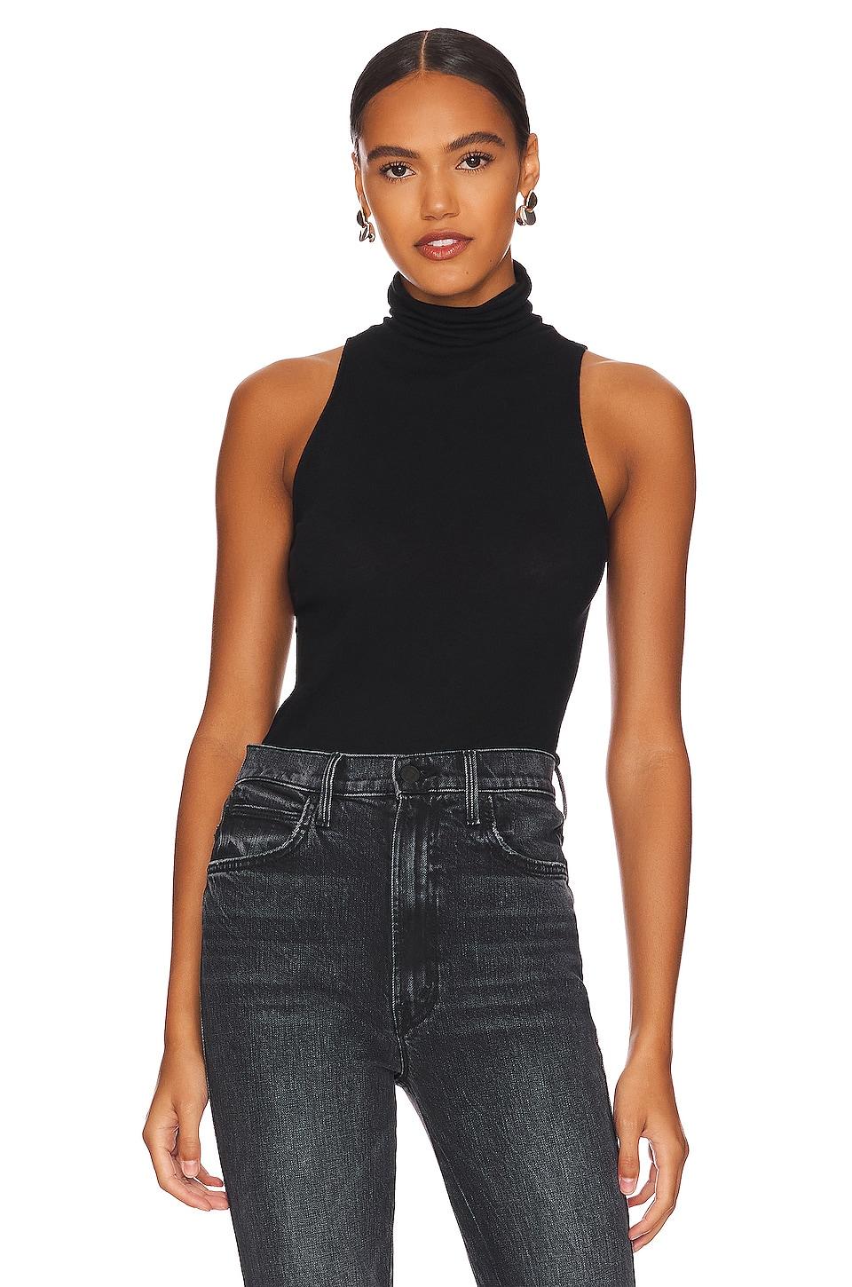 cashmere halter turtleneck