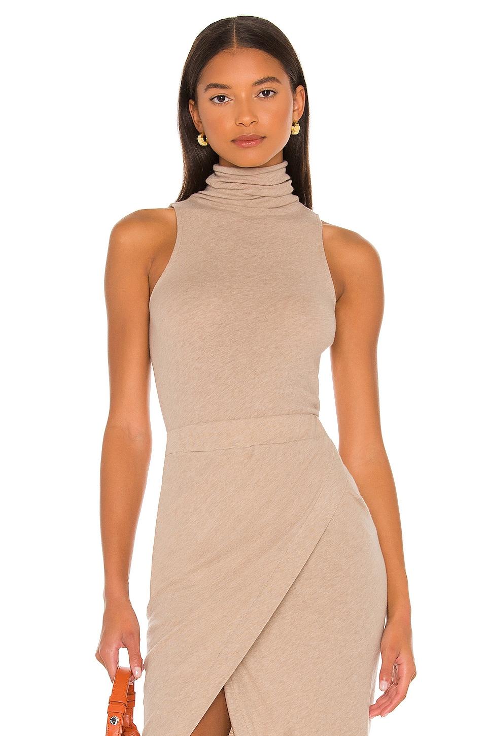 cashmere halter turtleneck