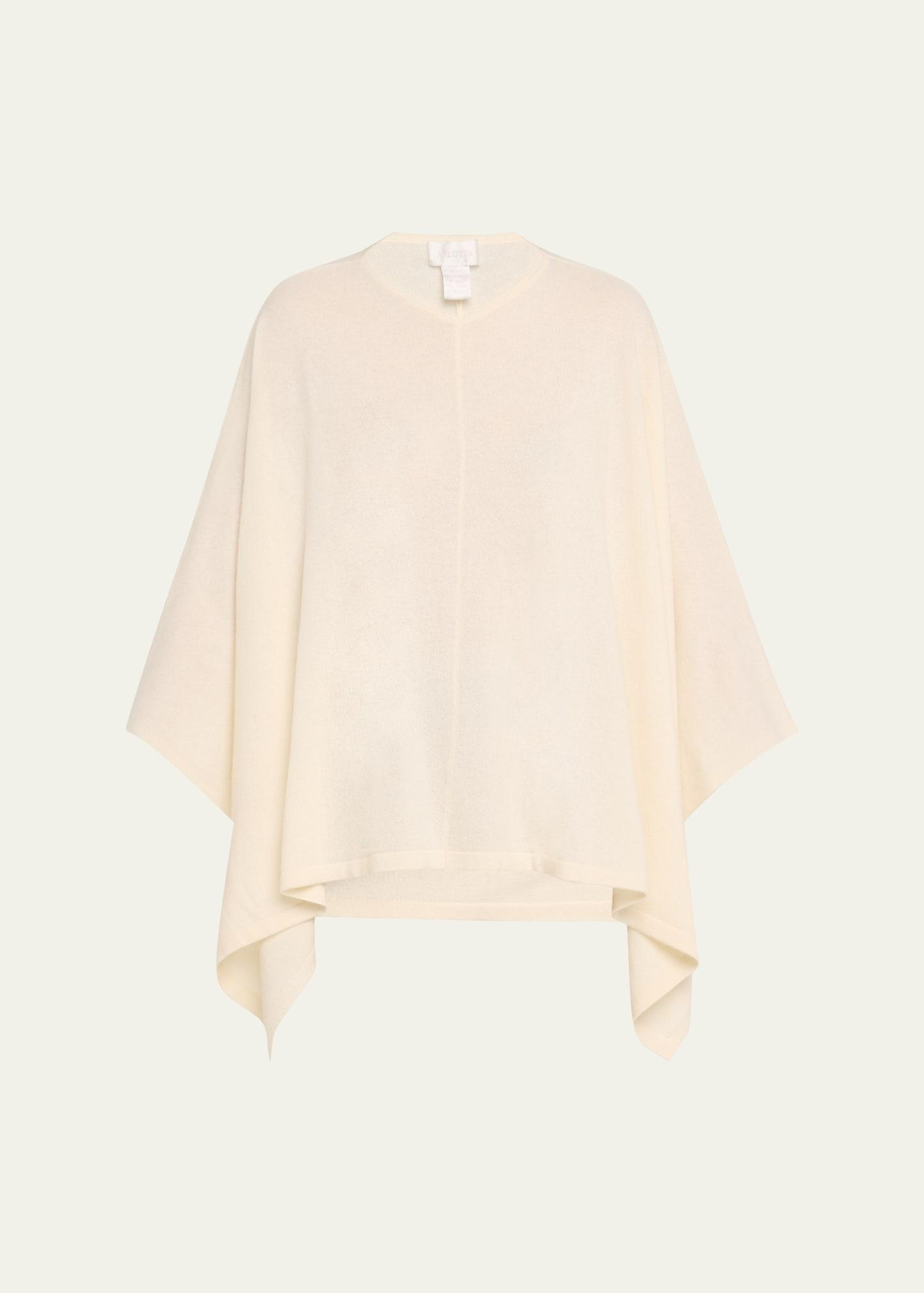 cashmere handkerchief poncho