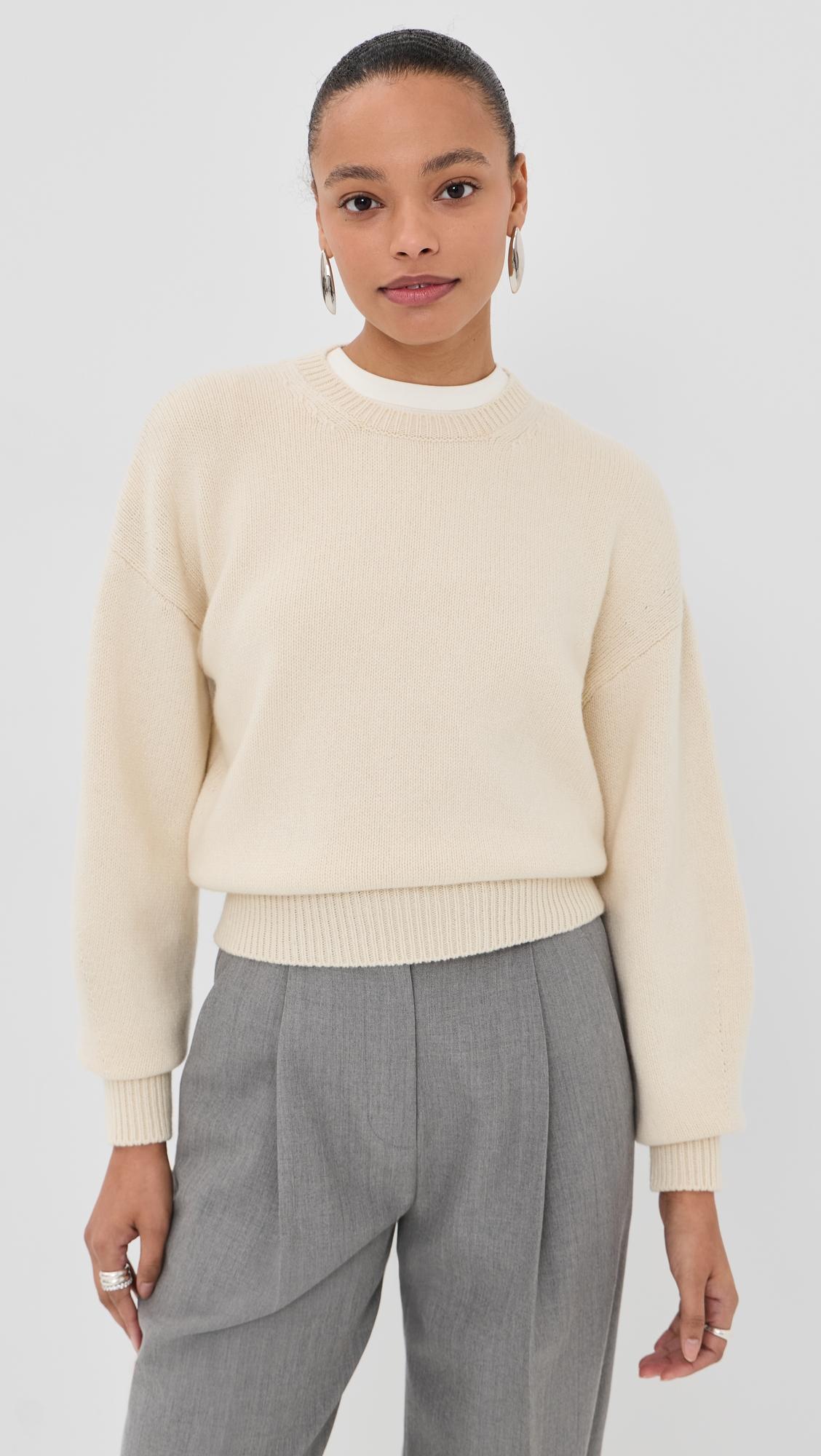 cashmere knit sweater