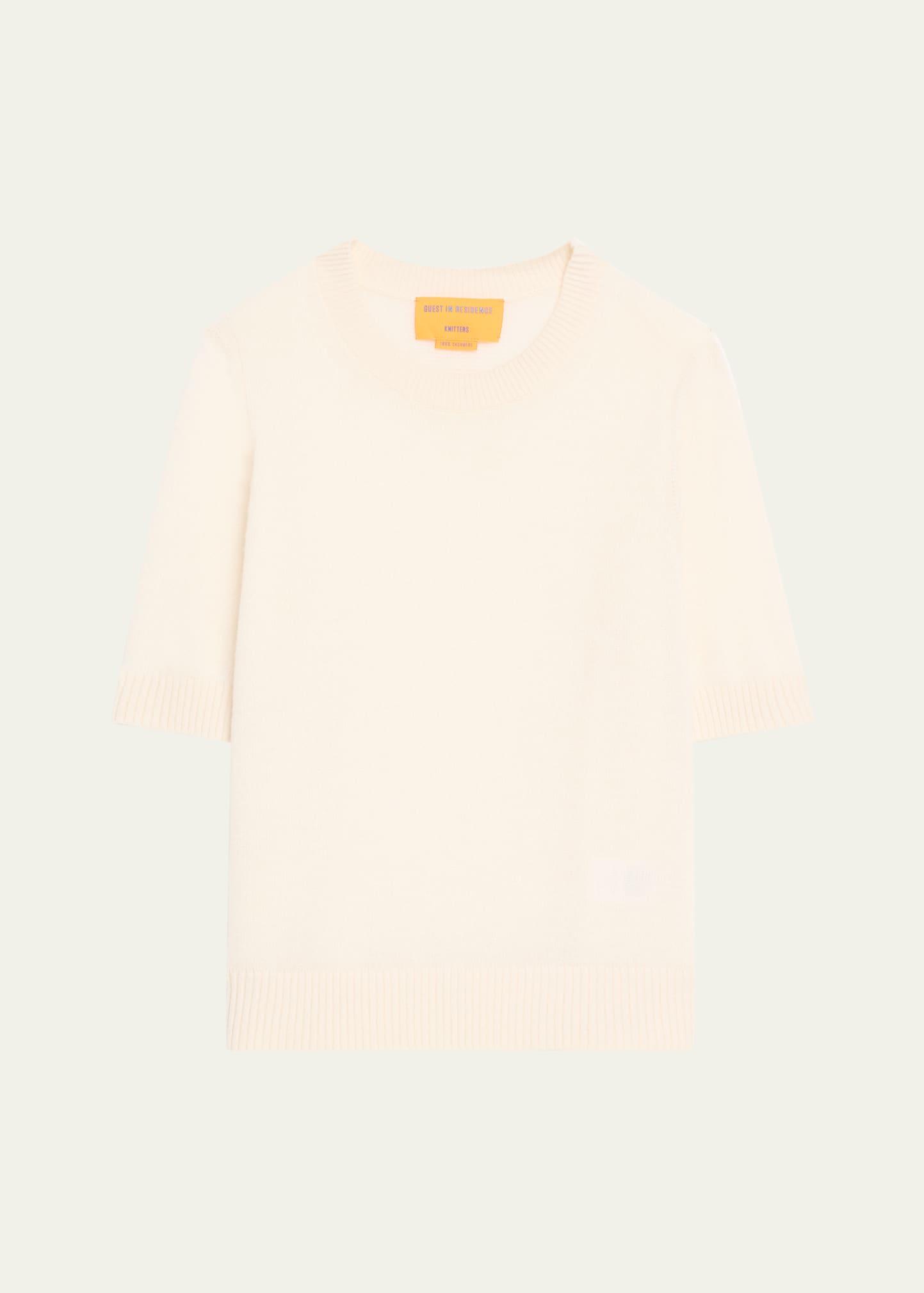 cashmere sweater tee