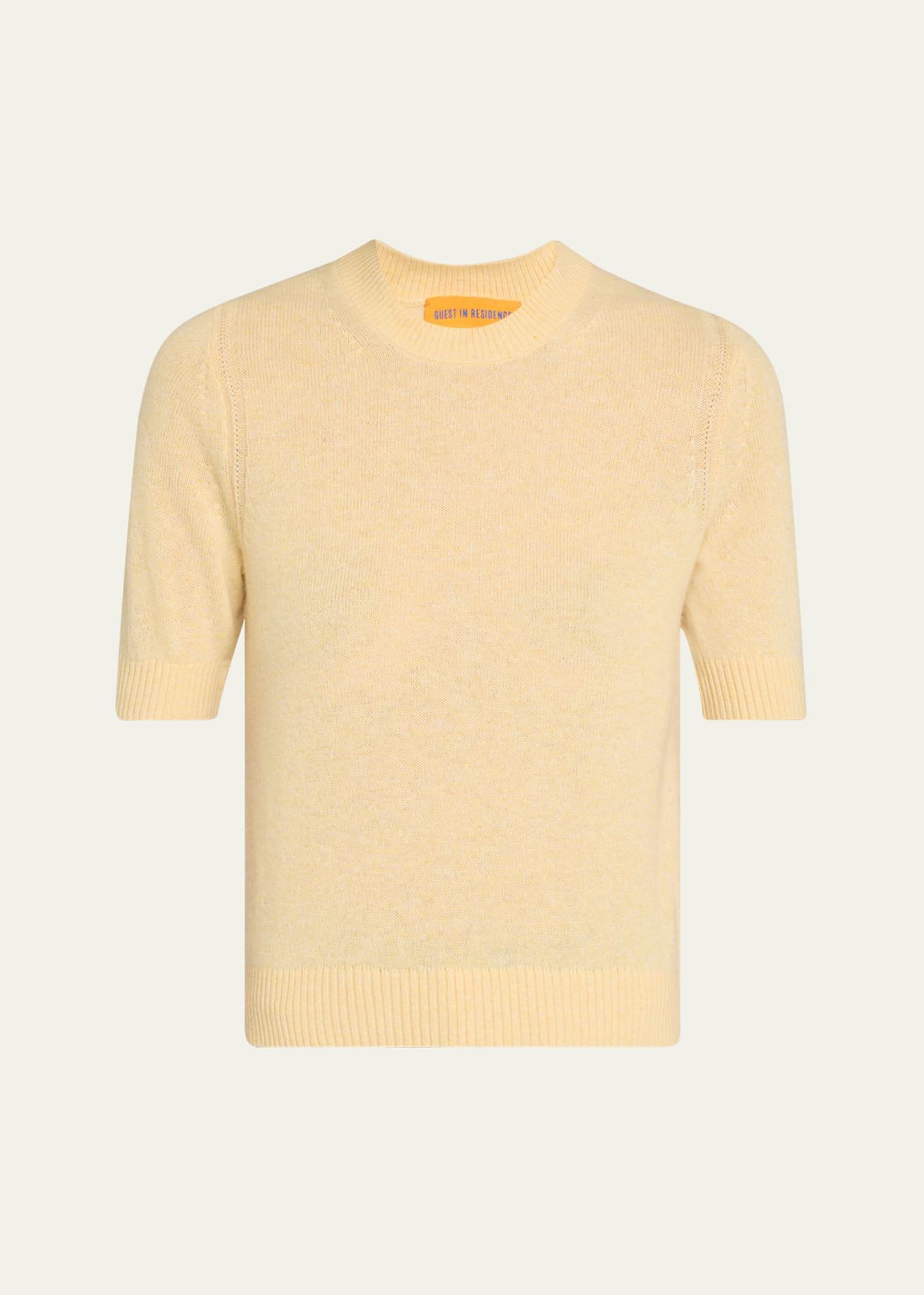 cashmere sweater tee