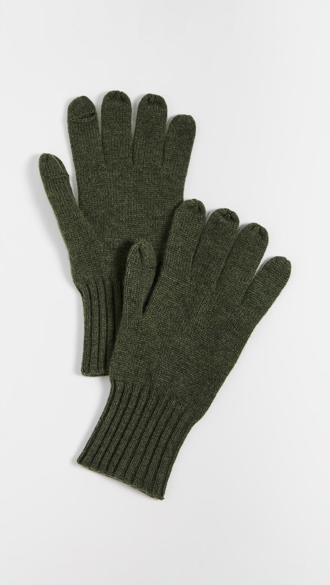 cashmere texting gloves