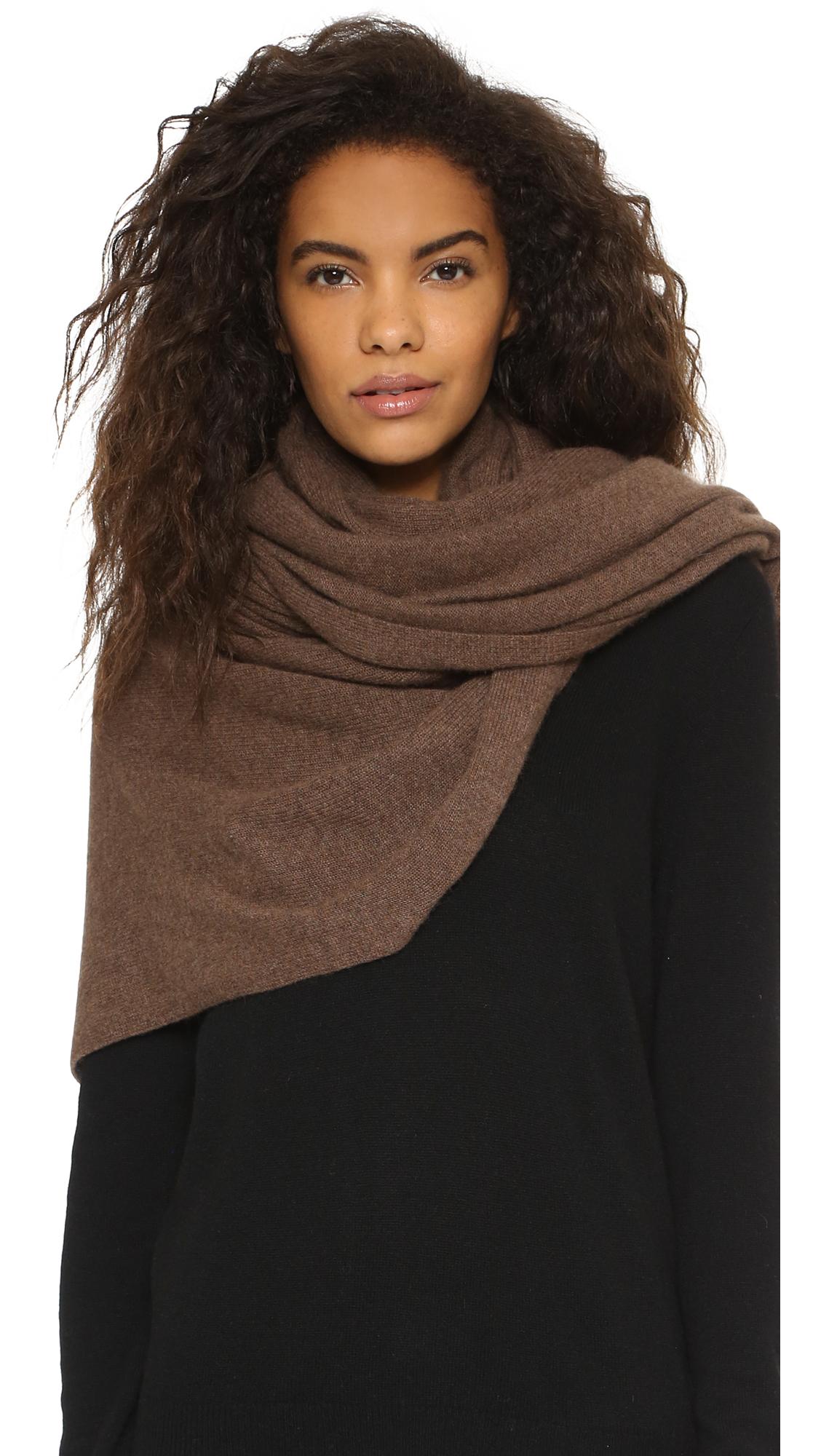 cashmere travel wrap scarf