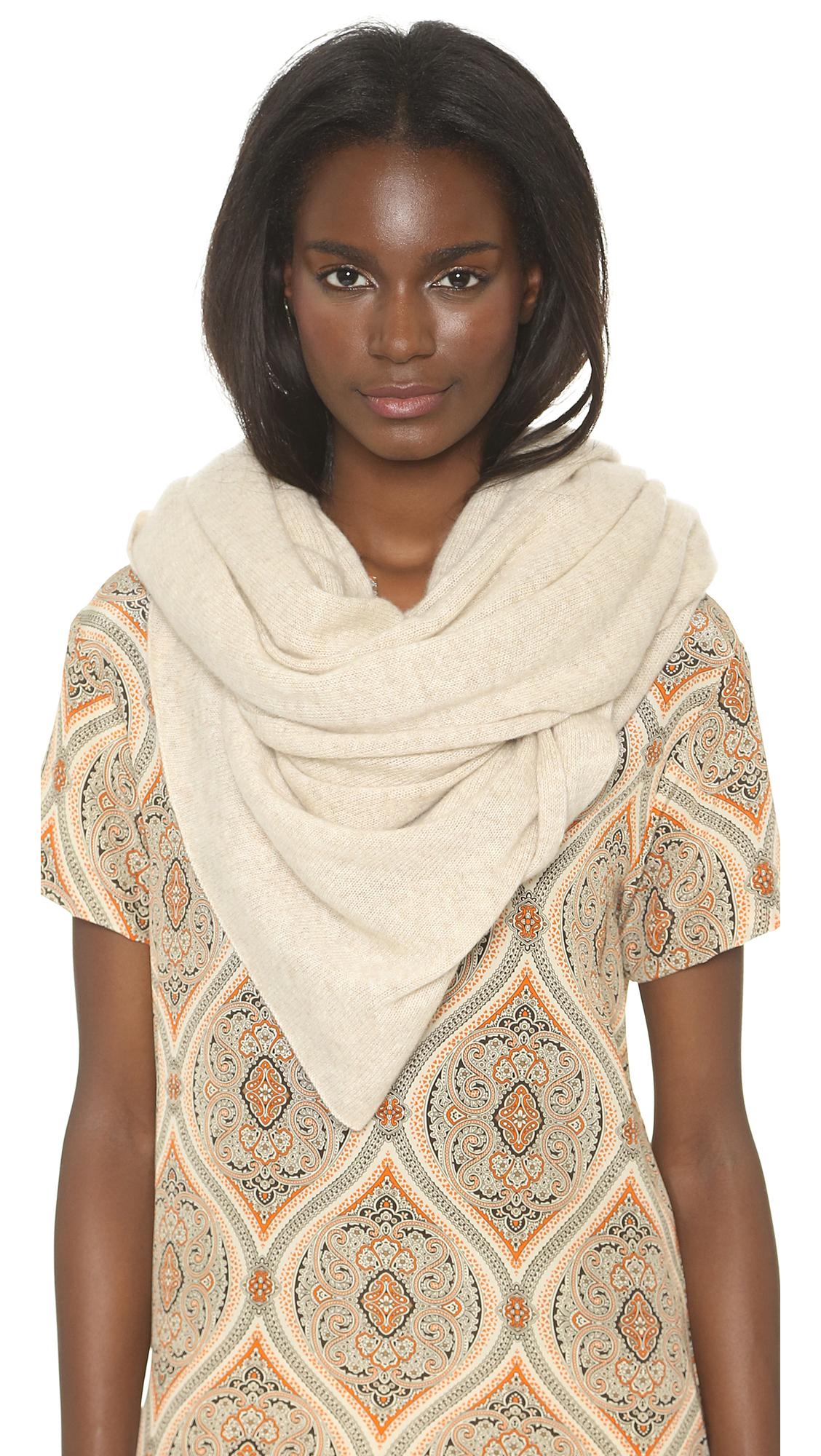 cashmere travel wrap scarf