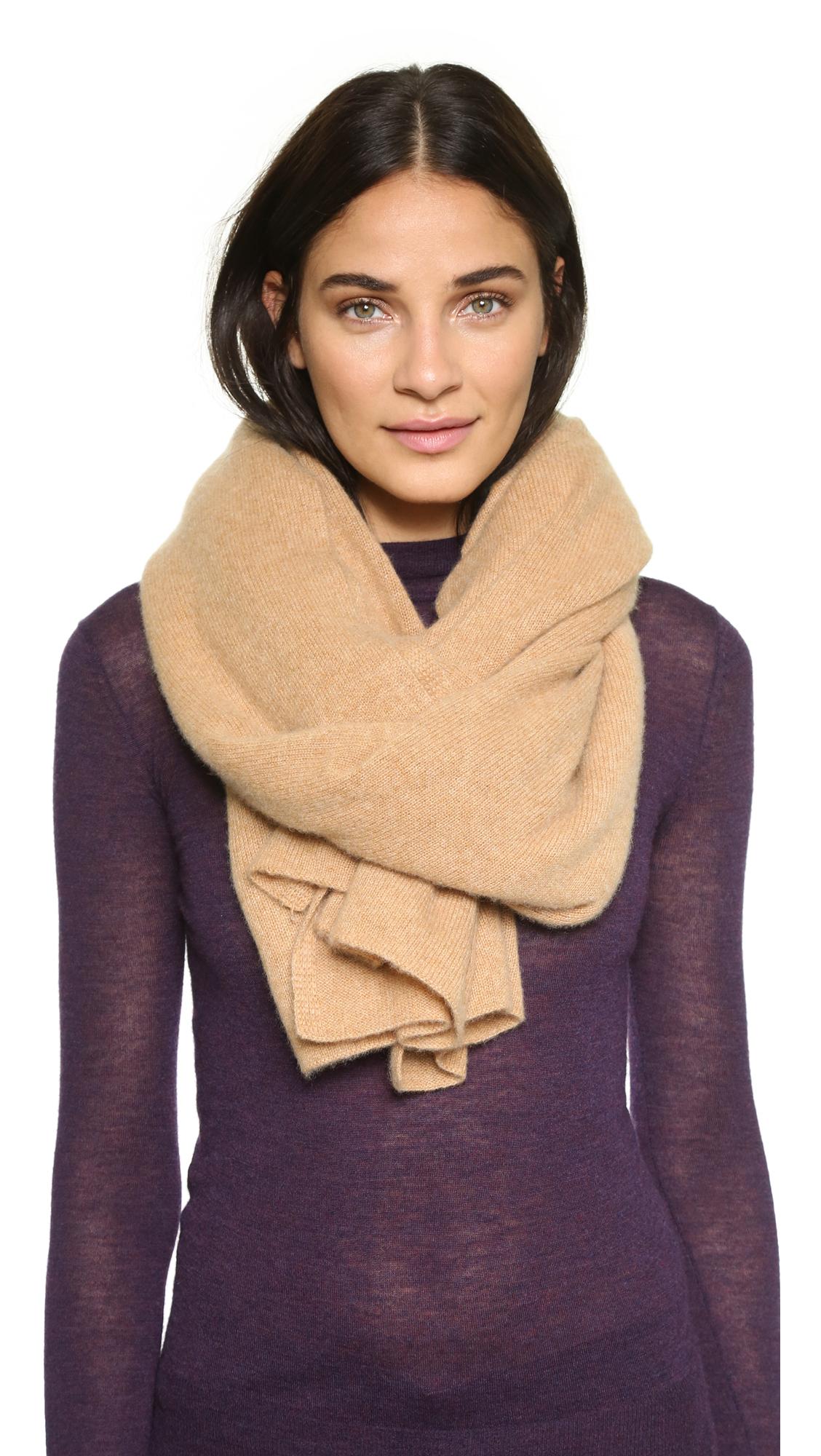 cashmere travel wrap scarf