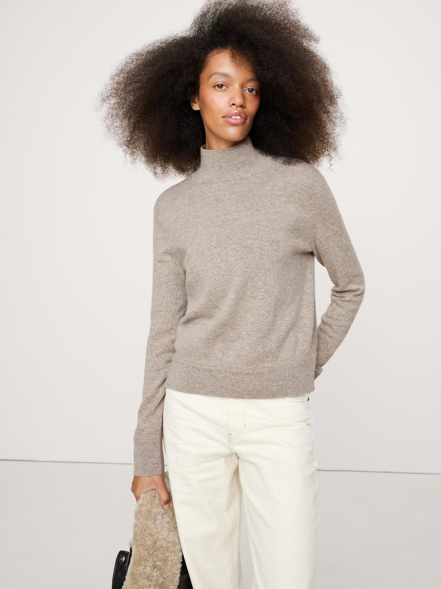 cashmere turtleneck sweater