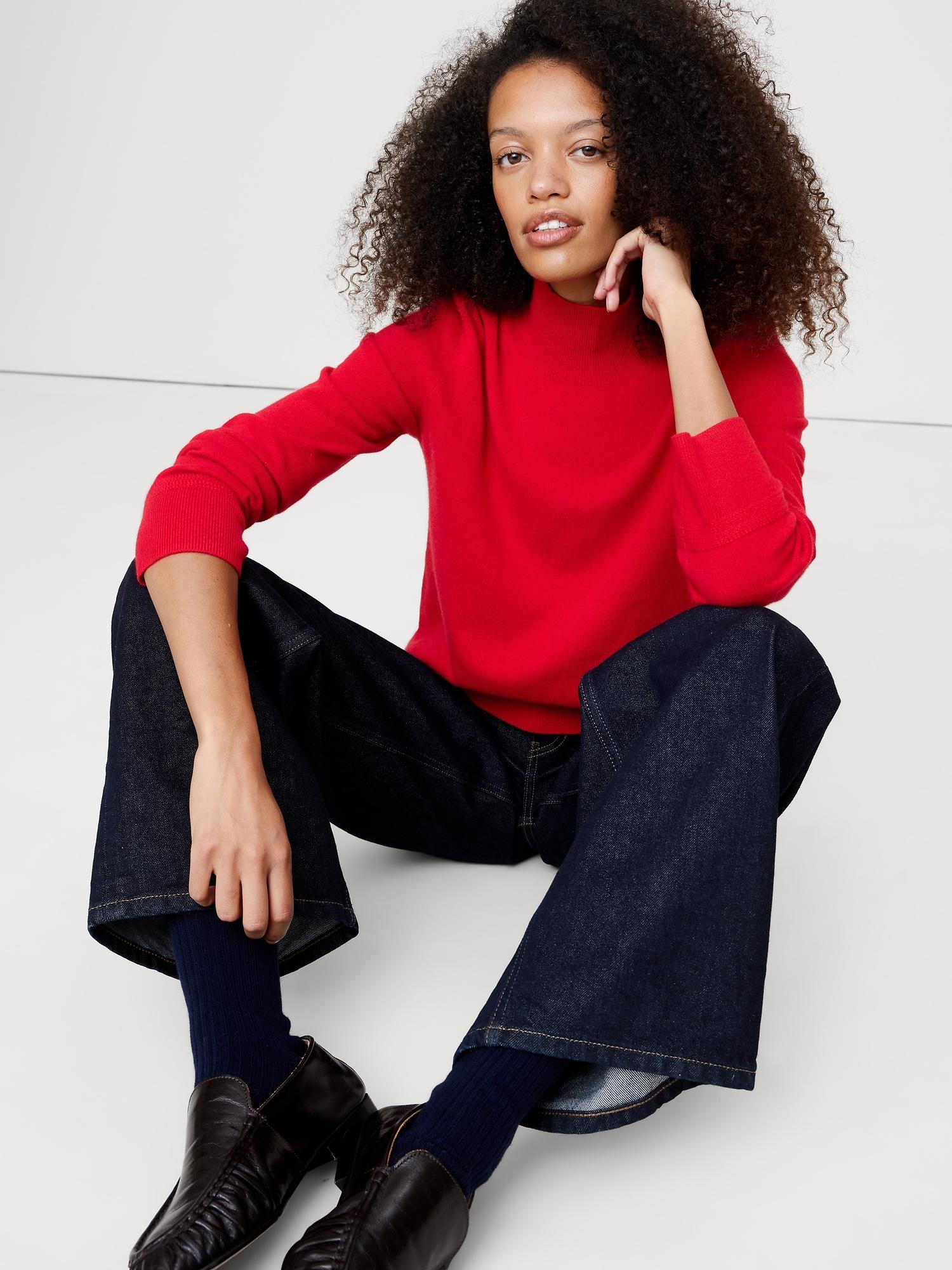 cashmere turtleneck sweater