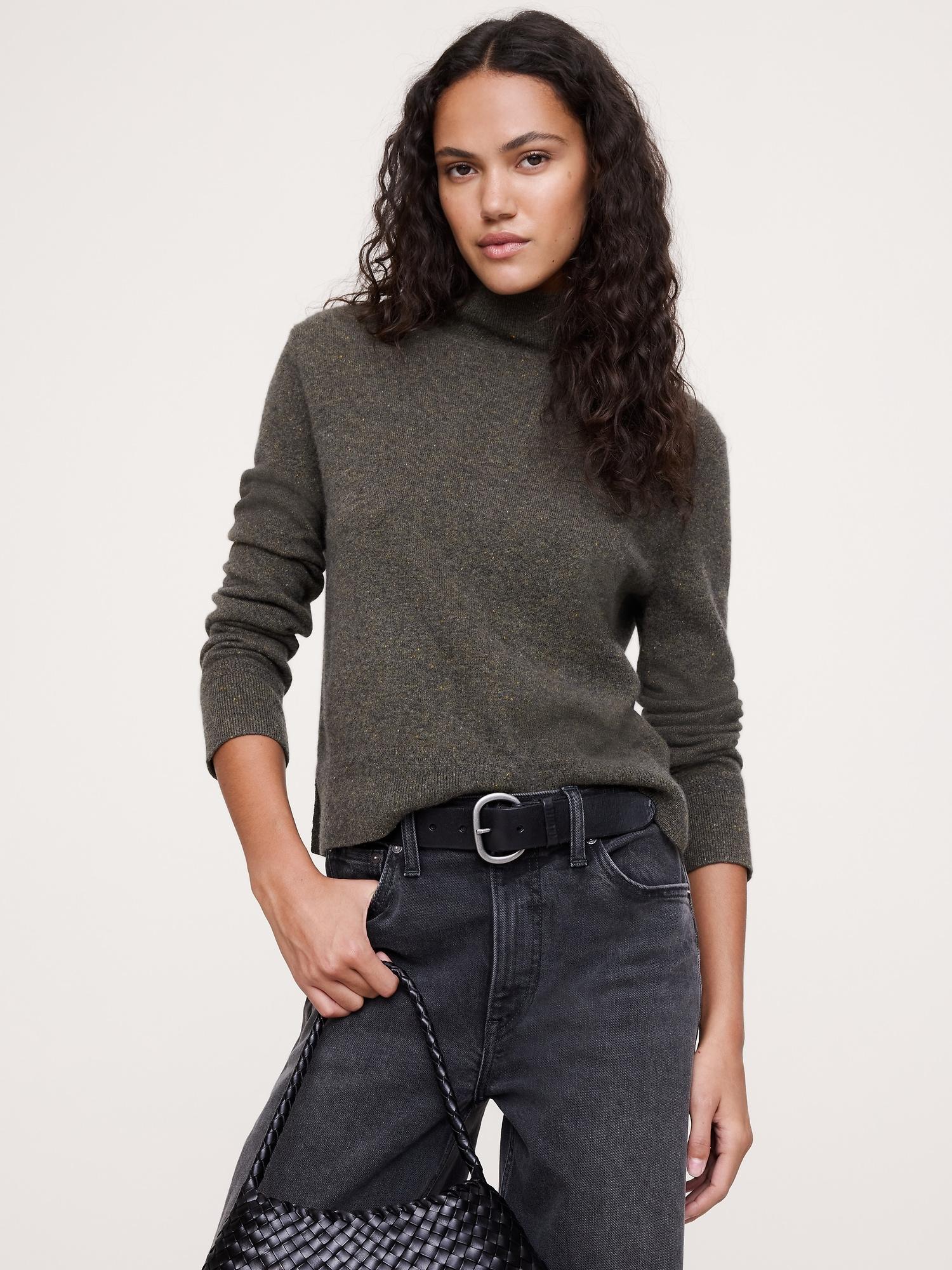 cashmere turtleneck sweater