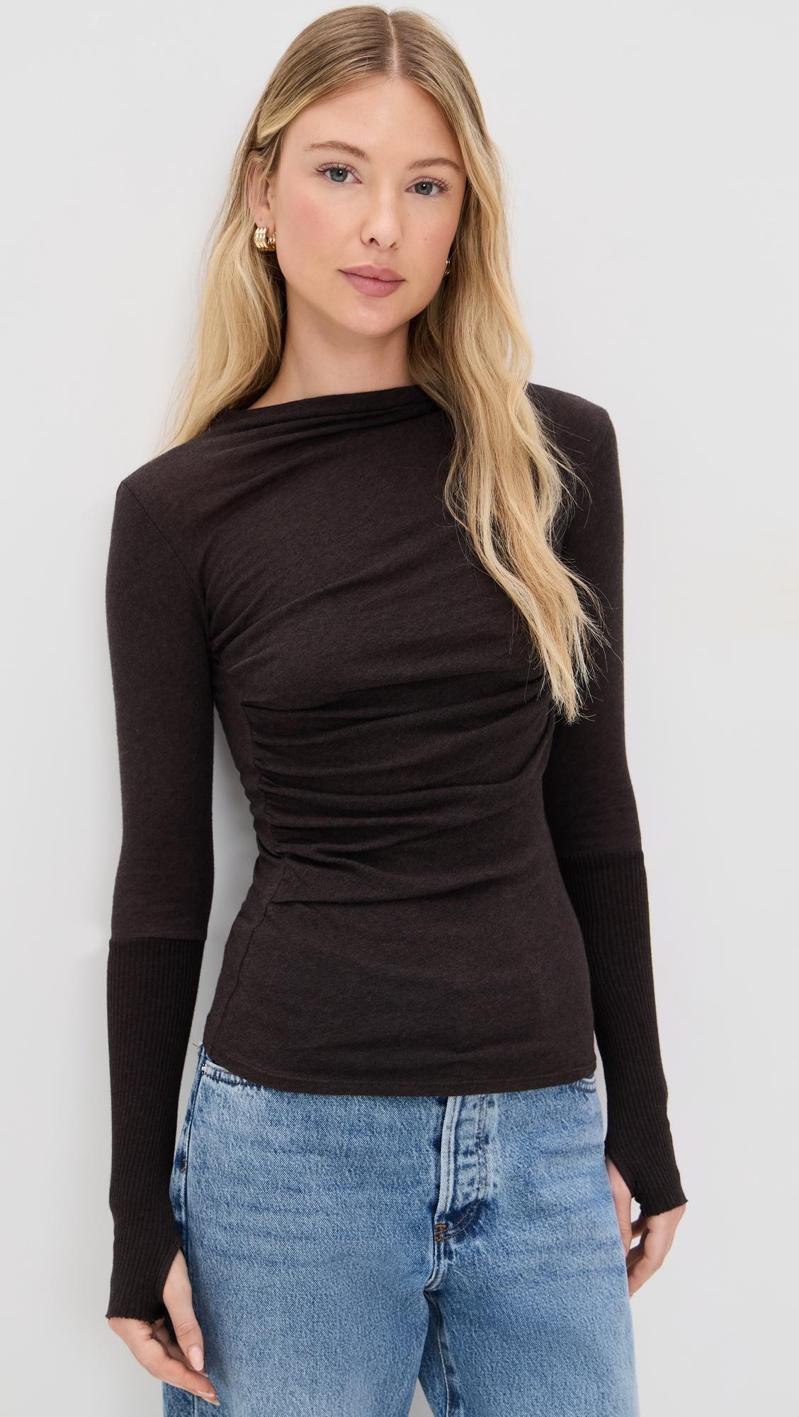cashmere twist top