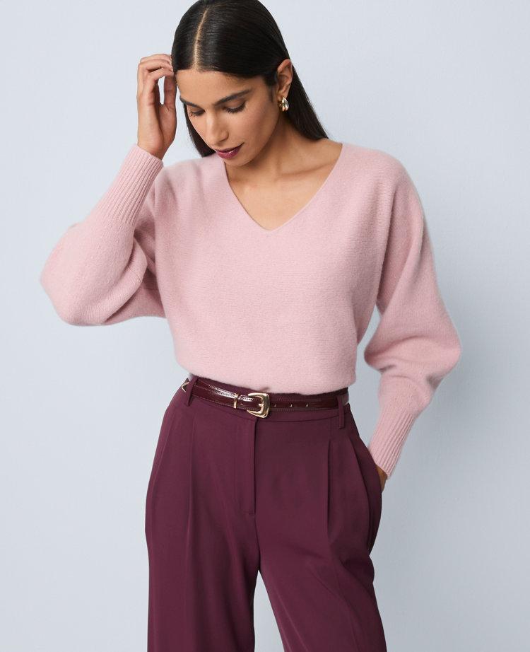 cashmere v-neck sweater