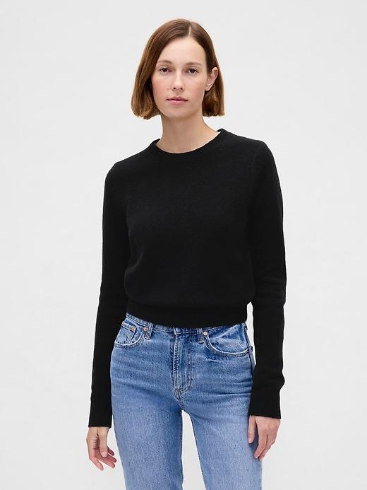 cashsoft crewneck sweater