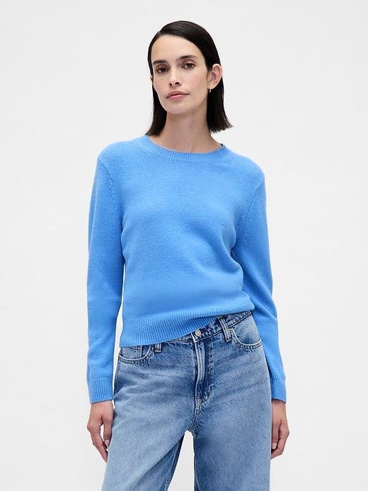 cashsoft crewneck sweater