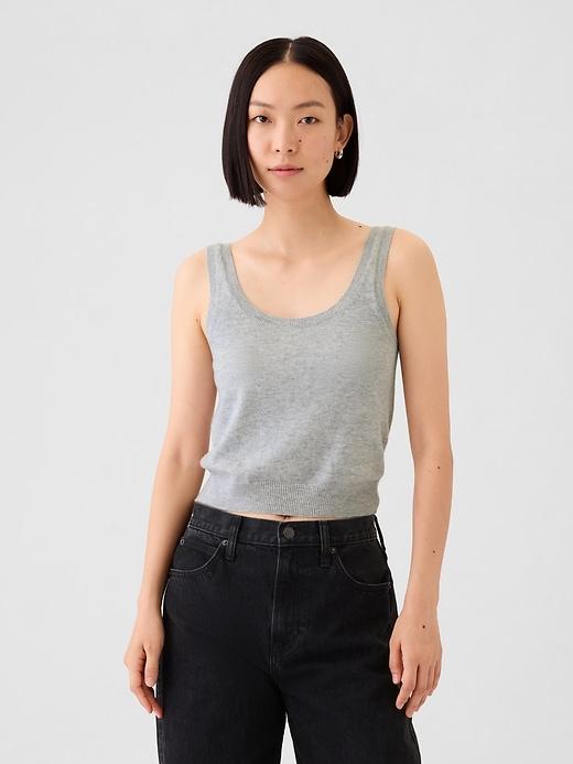 cashsoft crop tank top