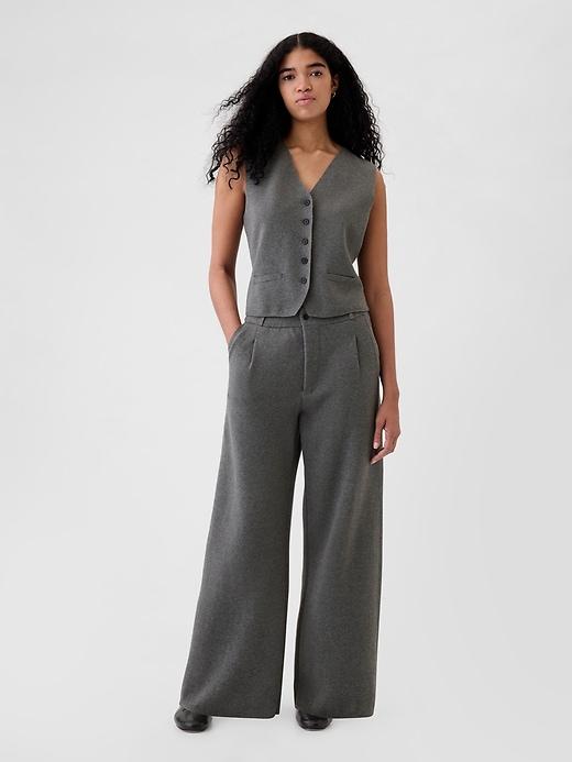 cashsoft pleated trousers