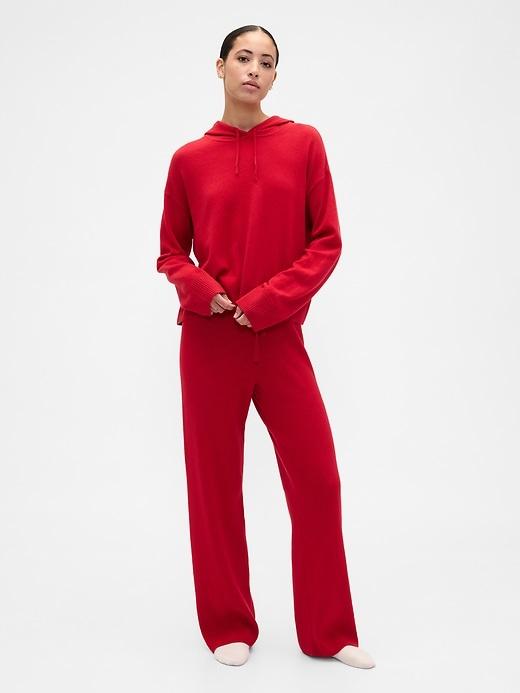 cashsoft relaxed ribbed sweater pants