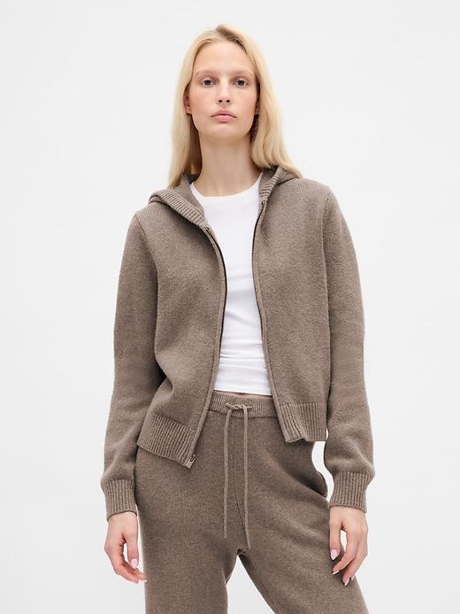 cashsoft sweater zip hoodie