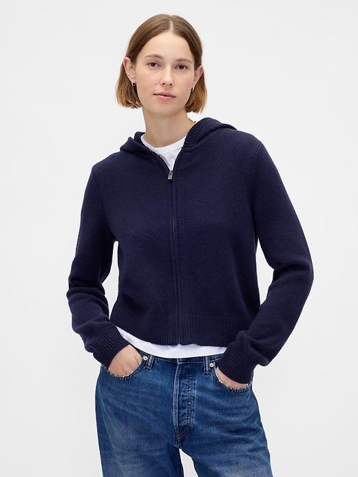 cashsoft sweater zip hoodie