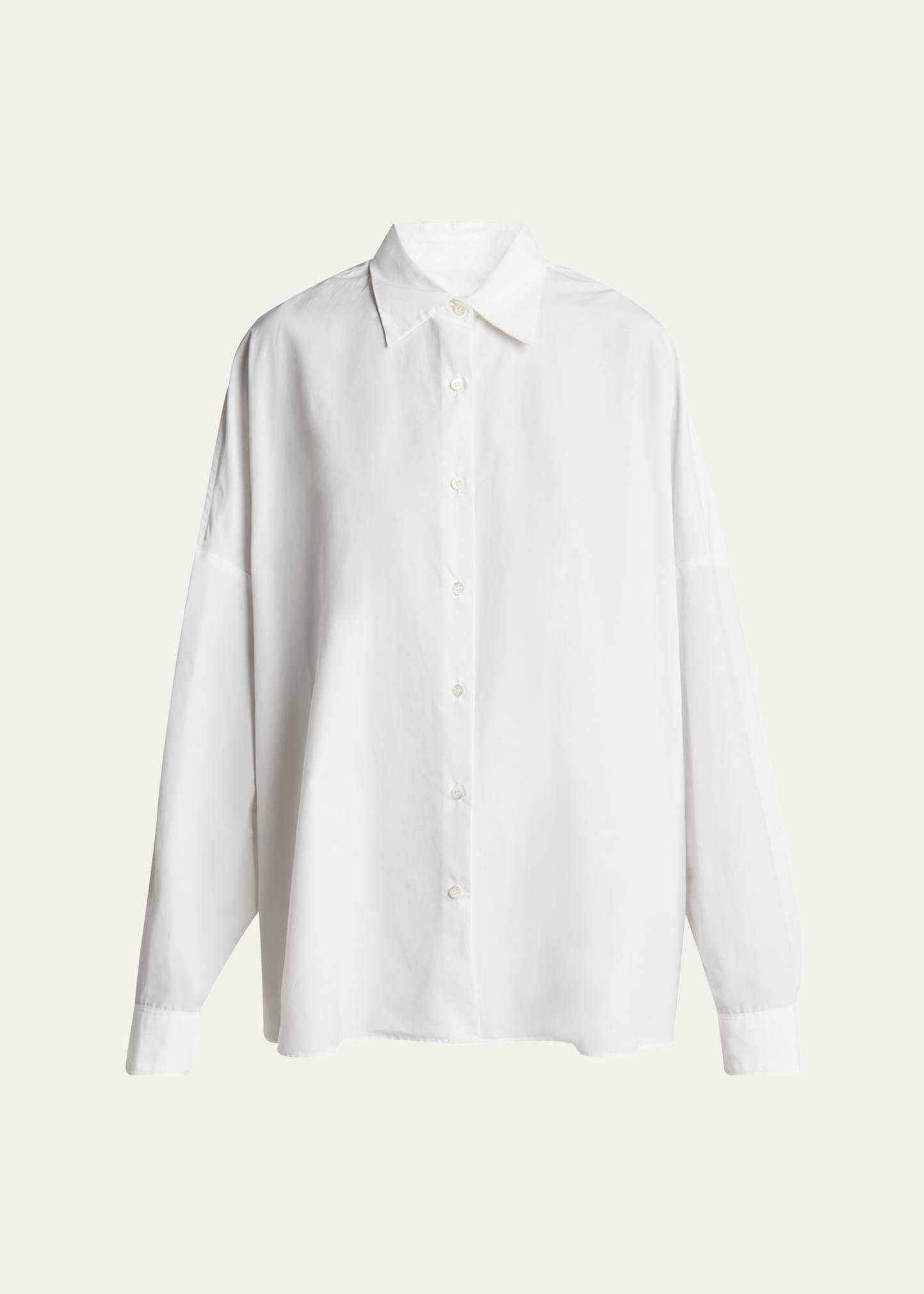 casia button down oversized shirt