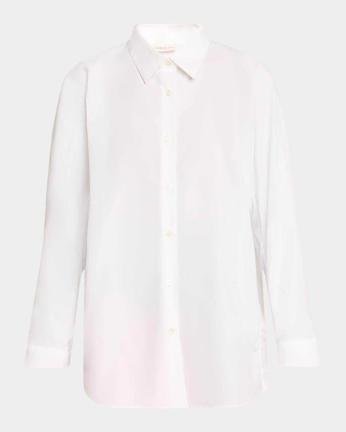 casio long-sleeve button-down shirt