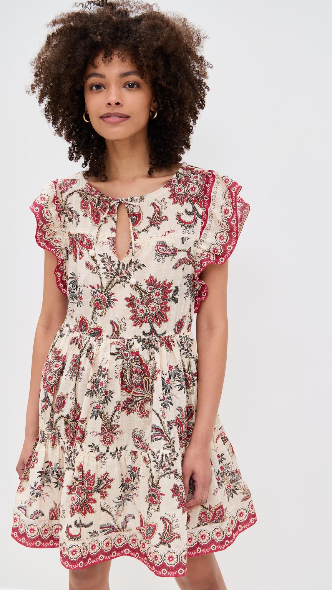 cassandra print tunic dress