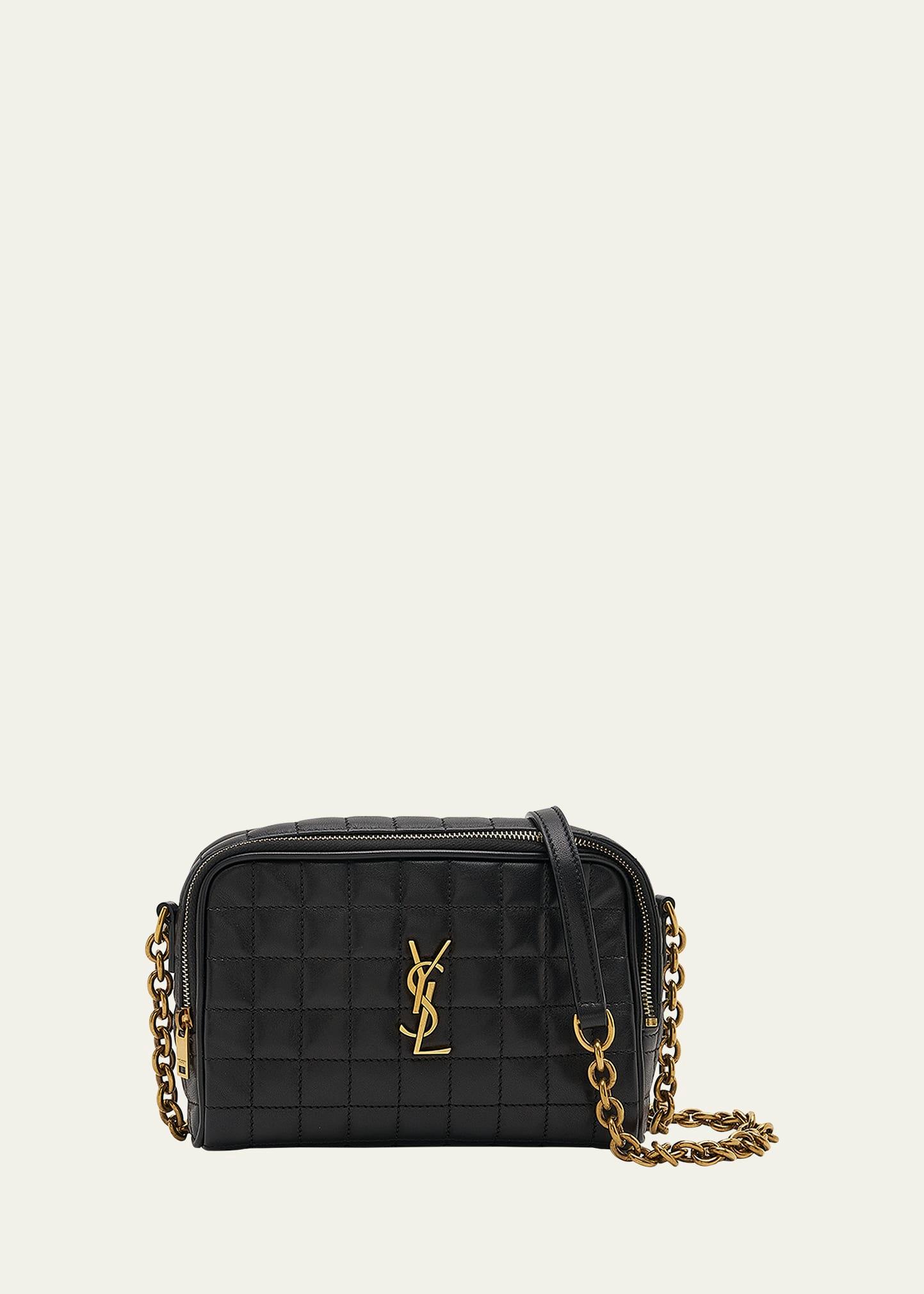 cassandre mini ysl camera bag in quilted smooth leather