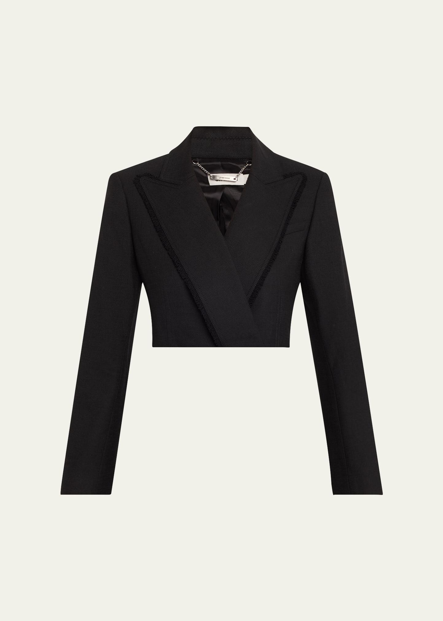 cassian cropped blazer