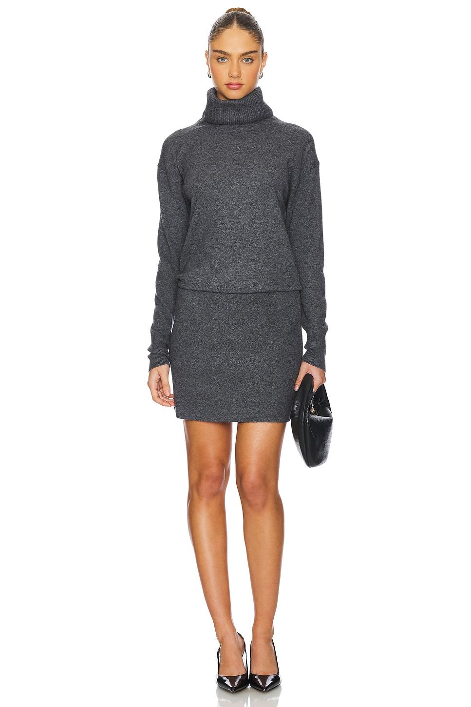 cassidy turtleneck mini dress