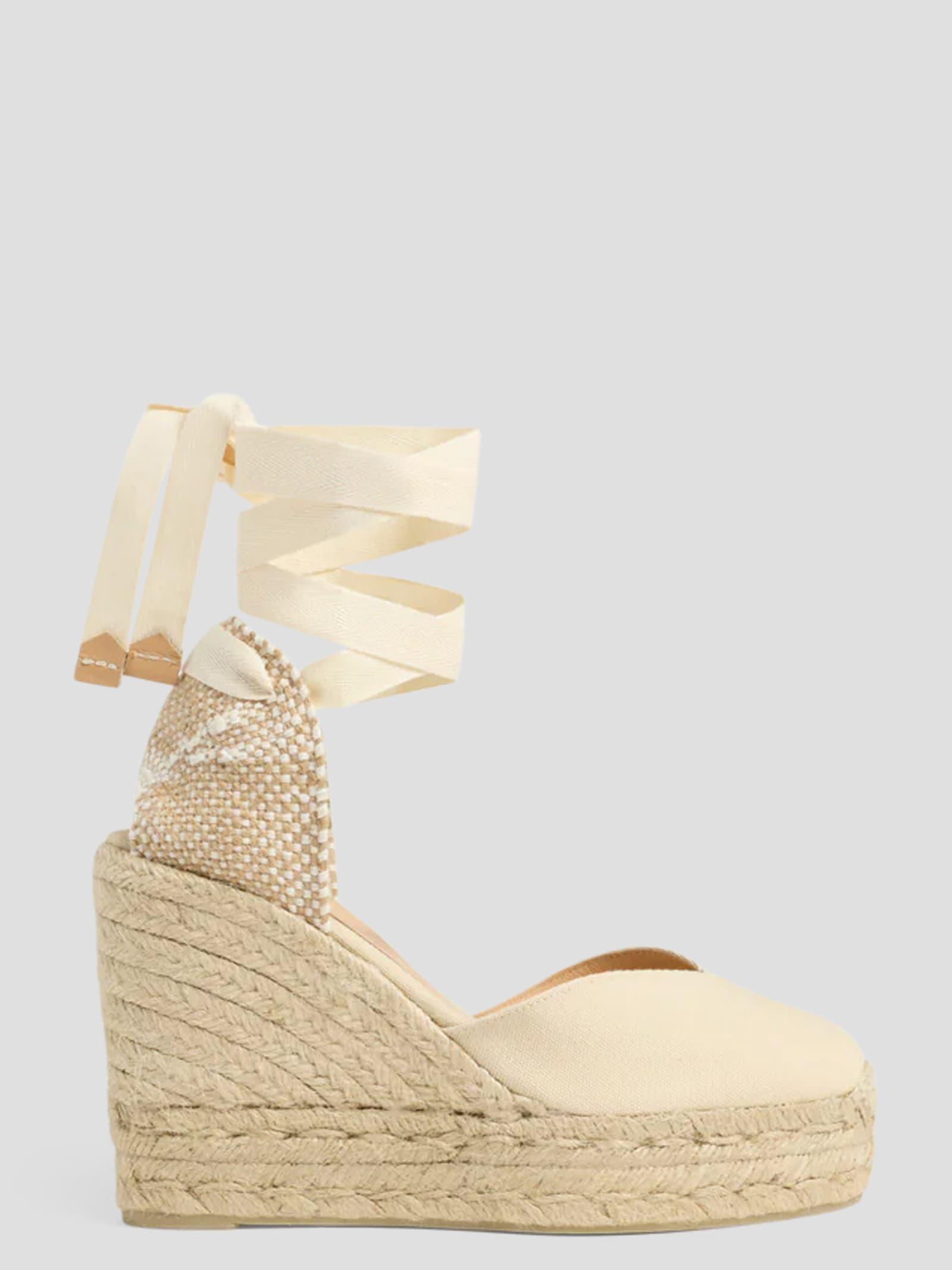 castañer chiara wedge plat espadrillas