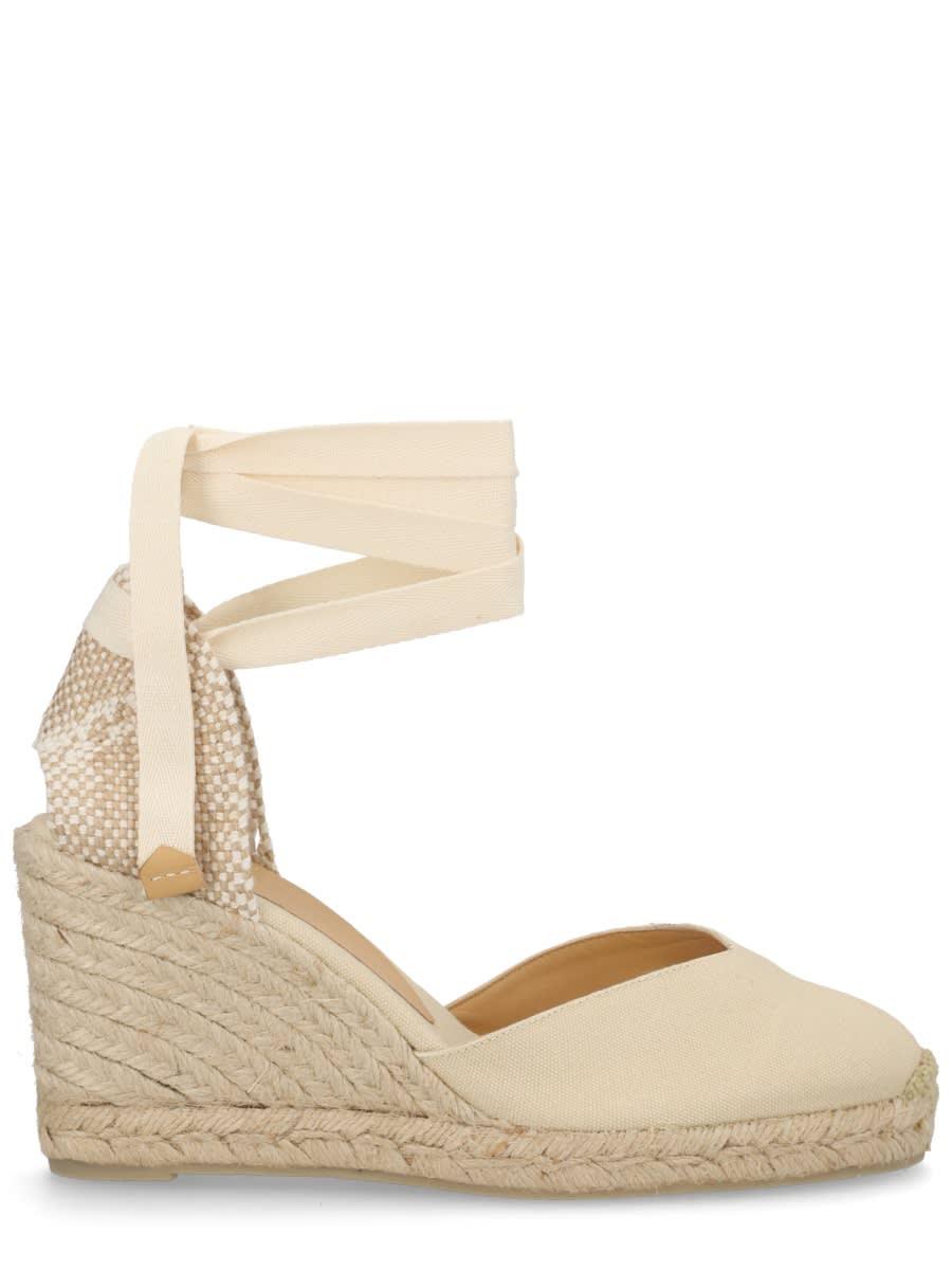 castañer espadrille clear