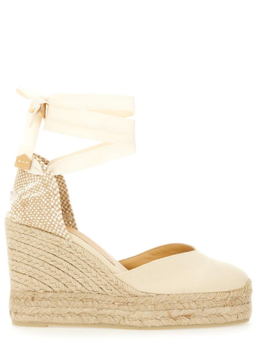 castañer espadrille clear