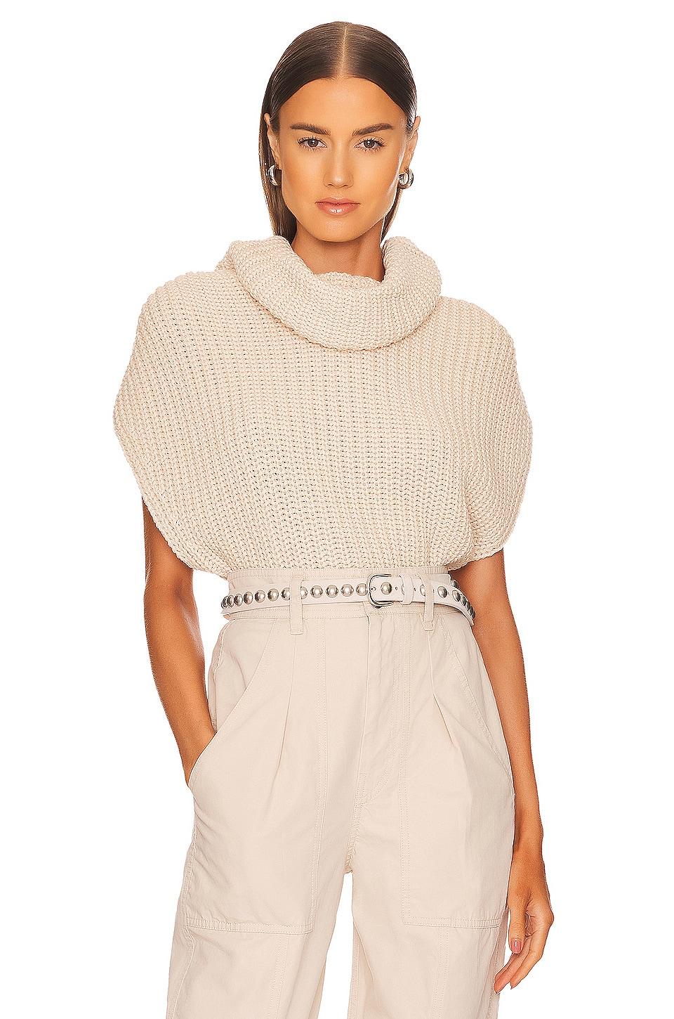 cate sleeveless turtleneck sweater