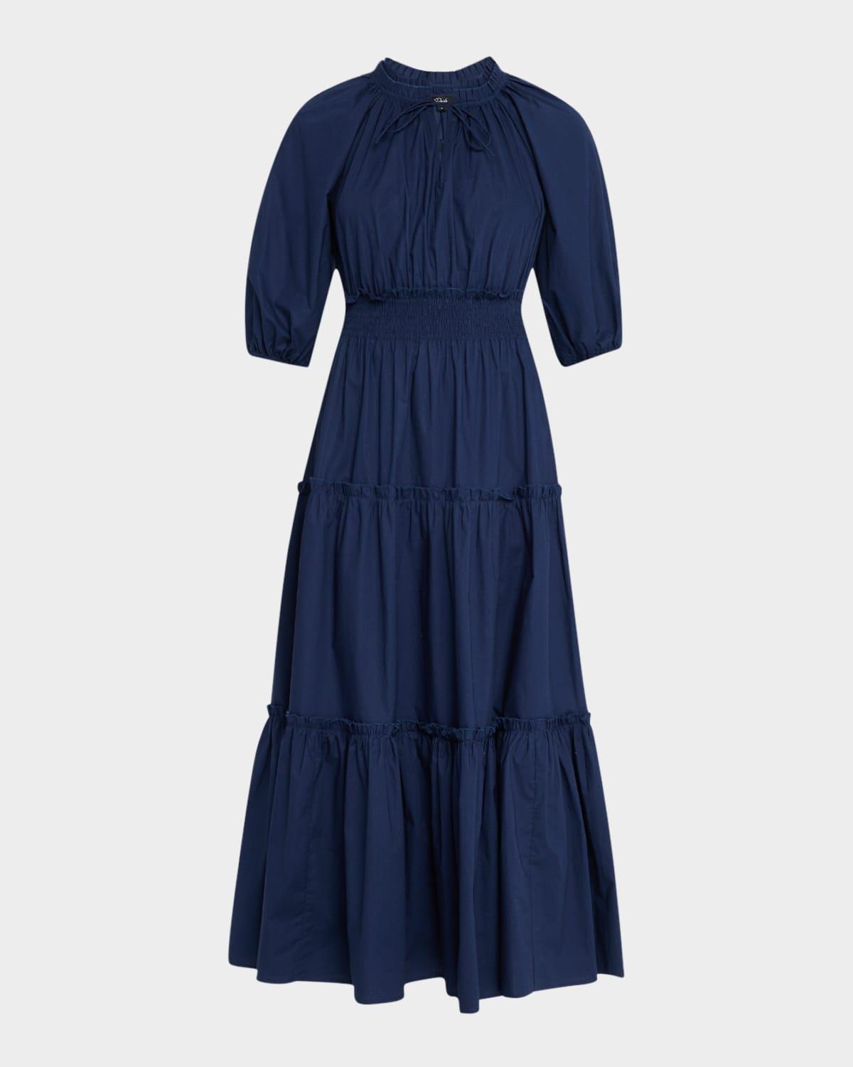 caterine tiered maxi dress