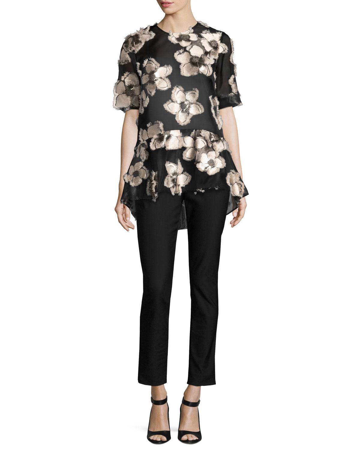 catherine slim-leg ankle pants