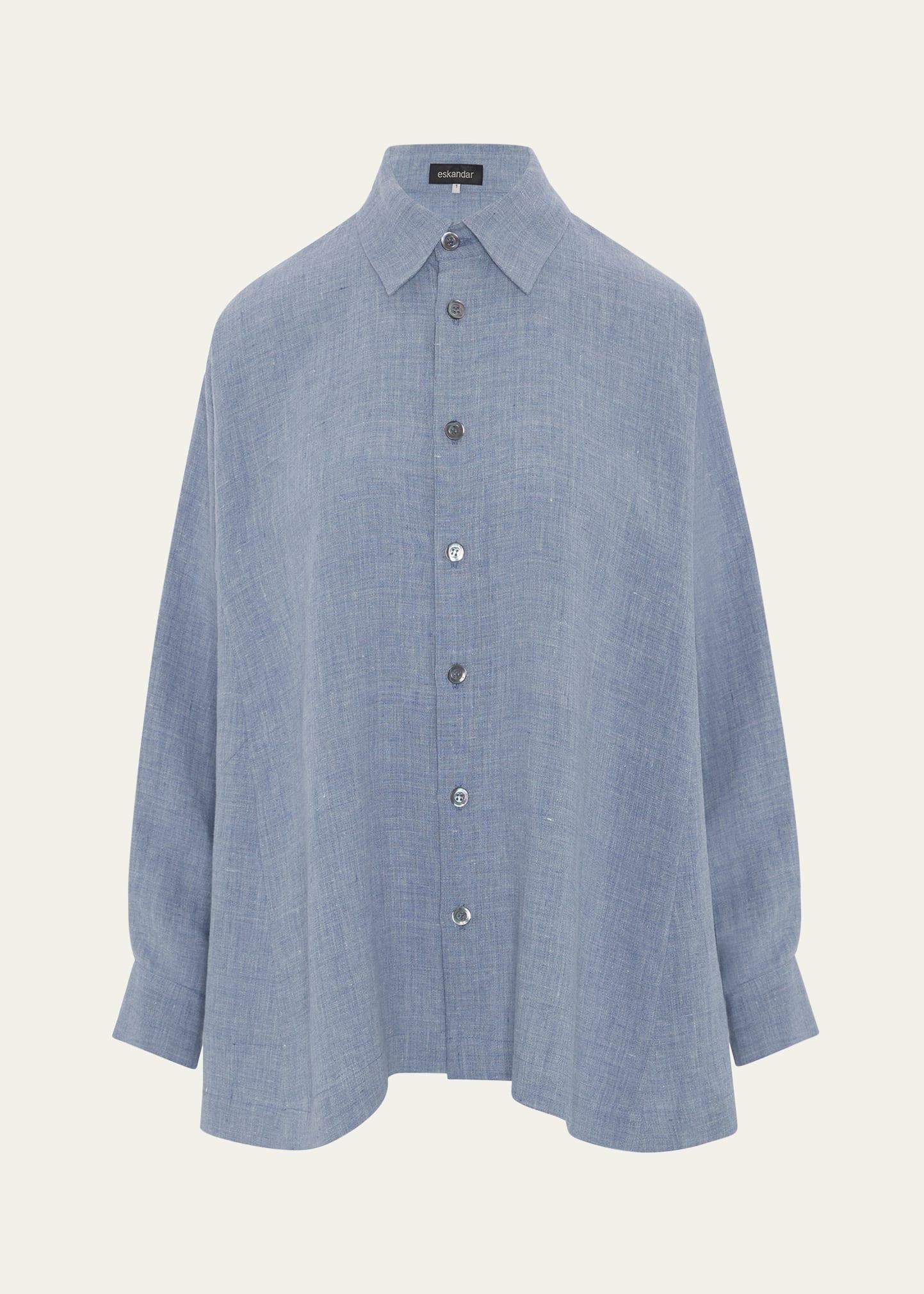 caucasus collar shirt (long length)