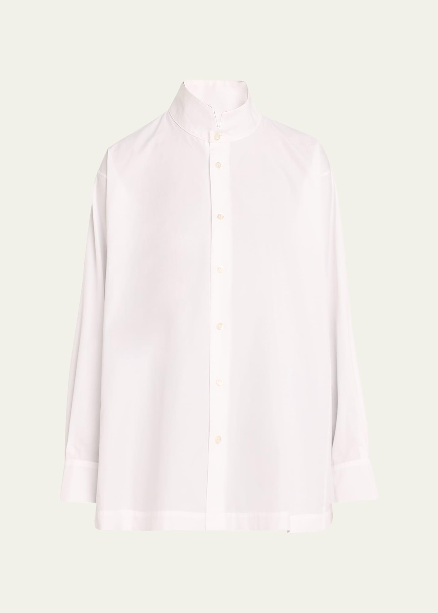 caucasus notch collar shirt (long length)