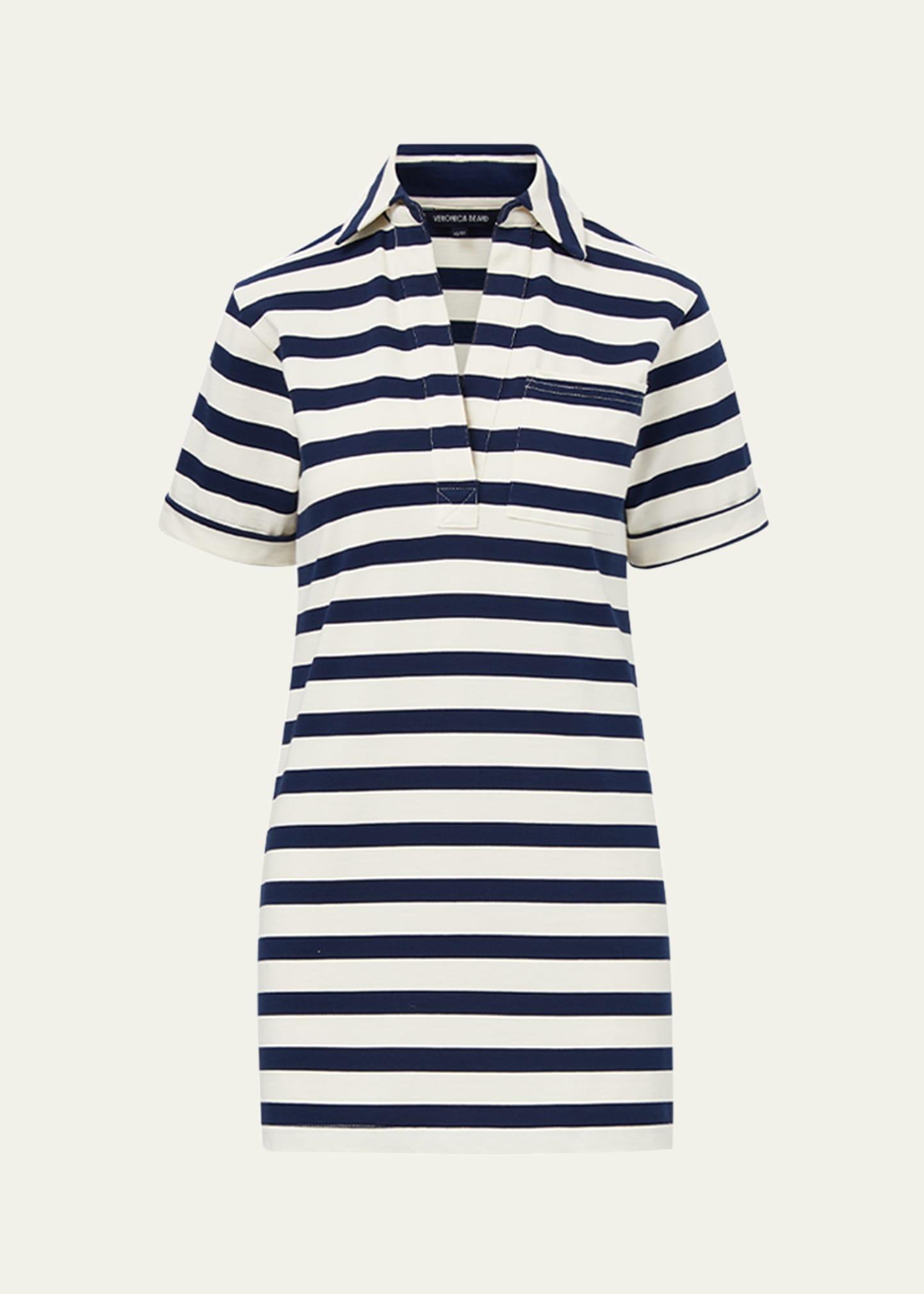 cayden stripe mini dress