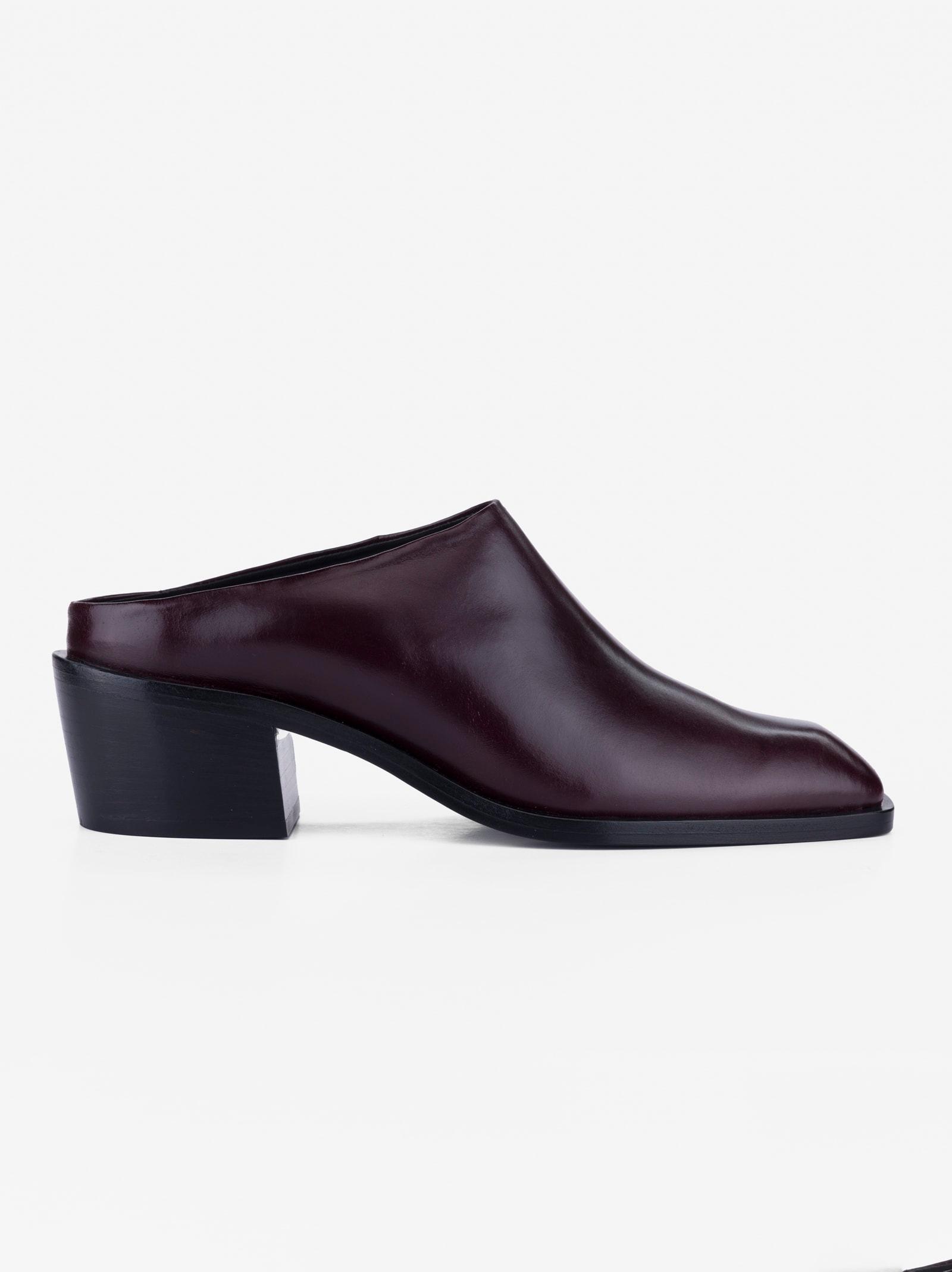 cb made in italy leather 5 cm heels ares