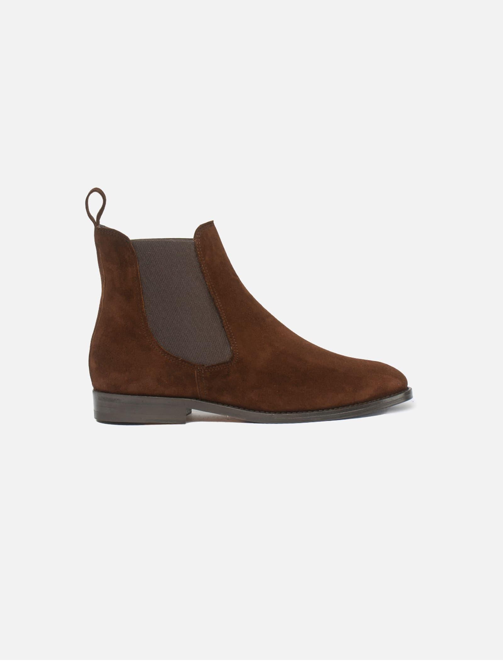 cb made in italy suede boots sessanta