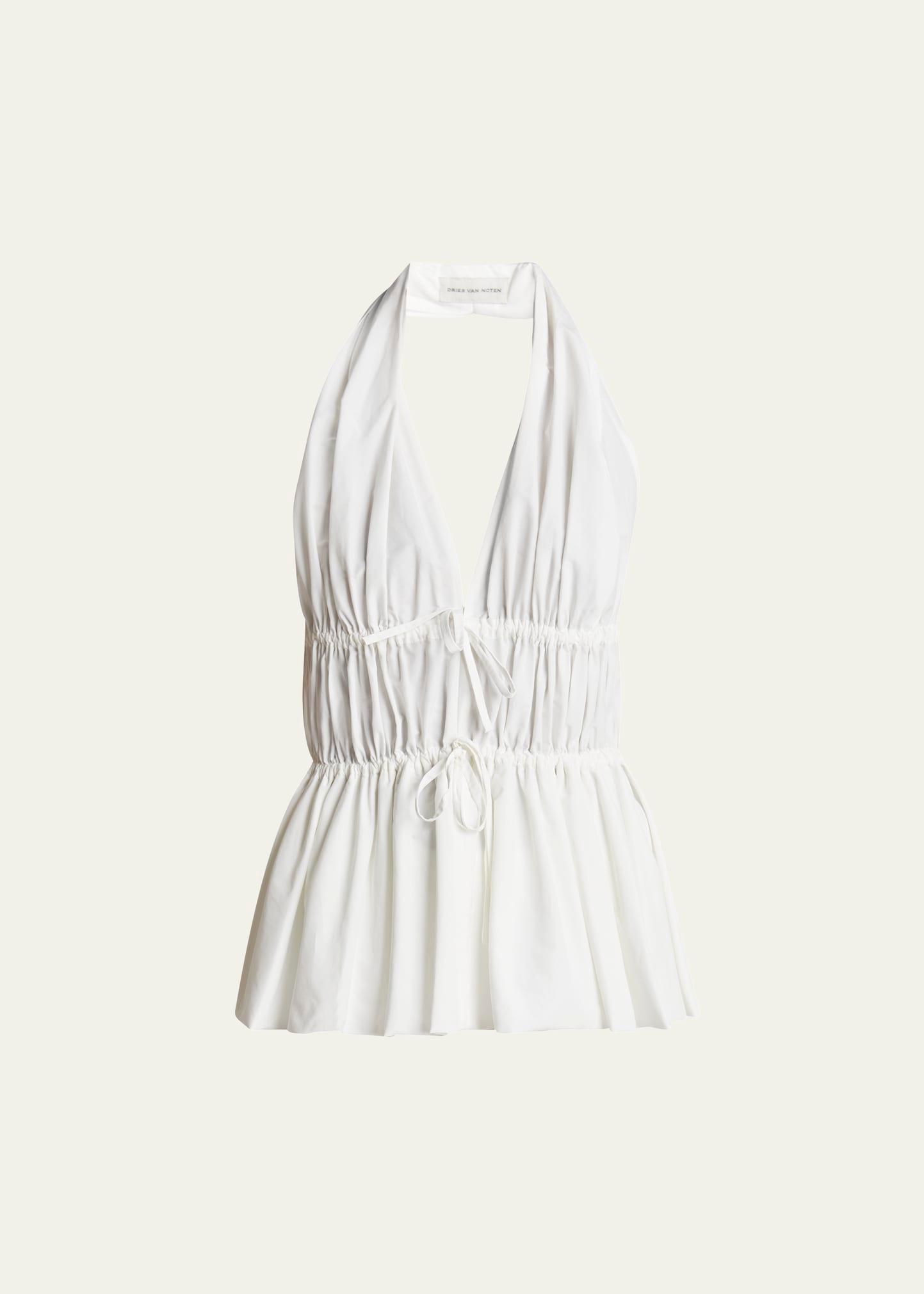ceana halter peplum top