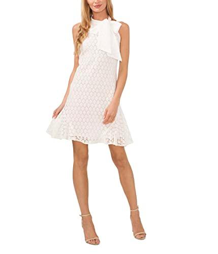 cece halter bow neck dress new ivory xl