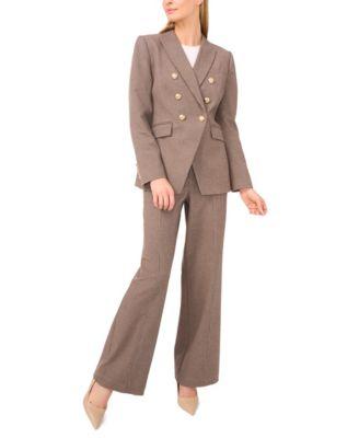 cece womens double breasted blazer tailored pants