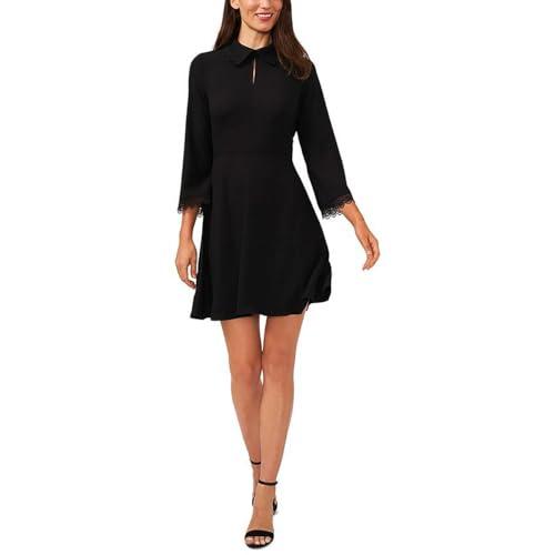 cece womens party short mini dress black 6