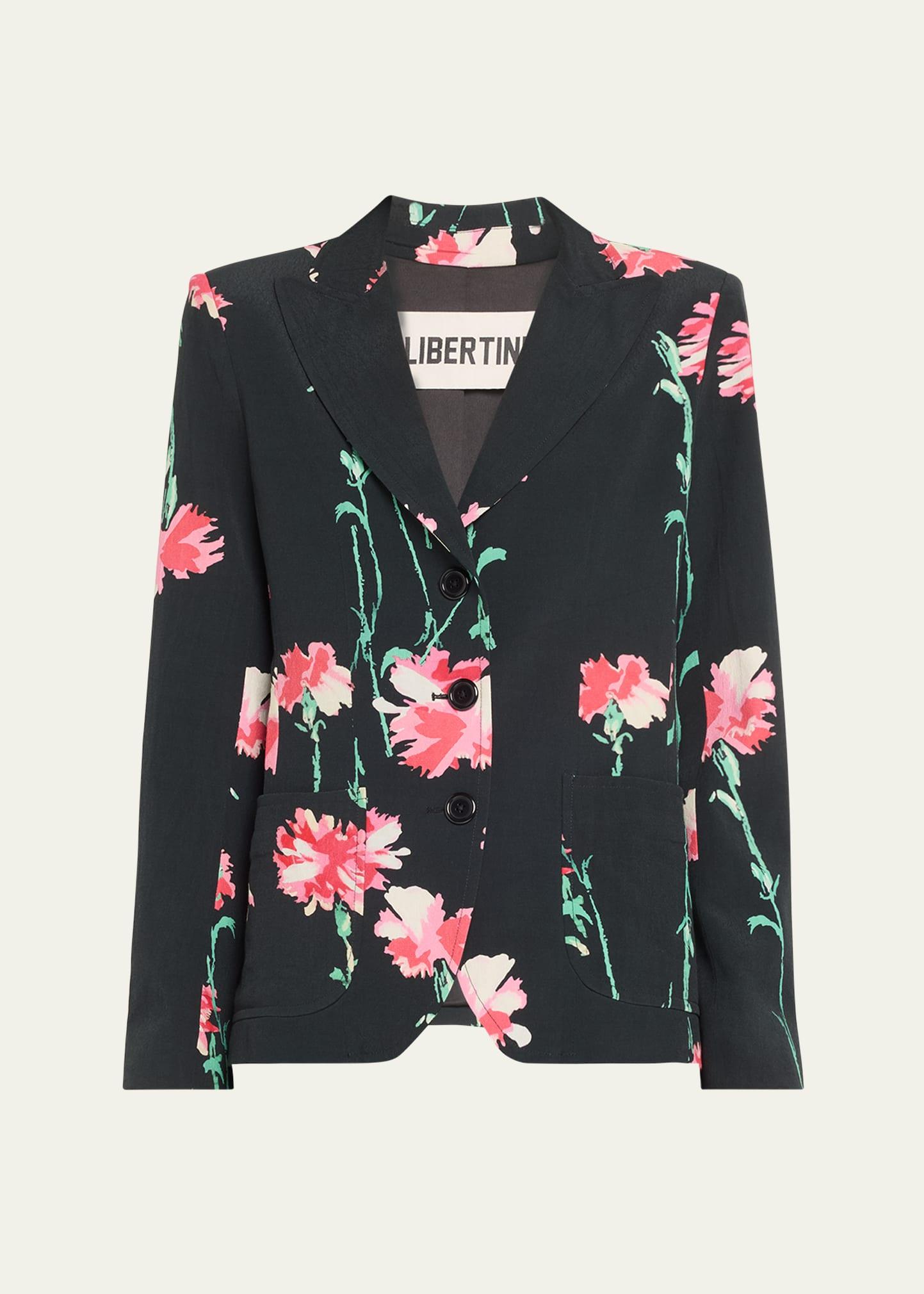 cecil beaton pink carnation patch pocket jacket