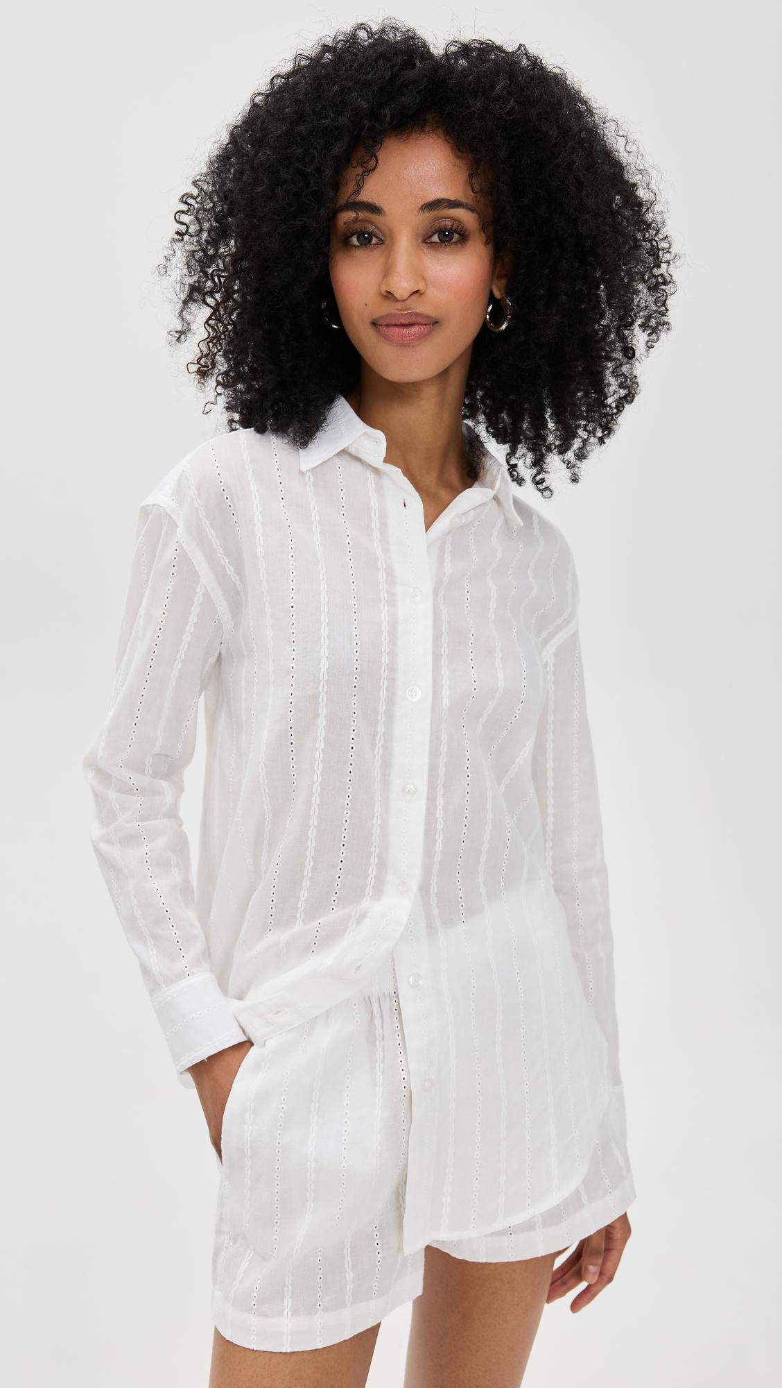 cecilia long sleeve button down shirt